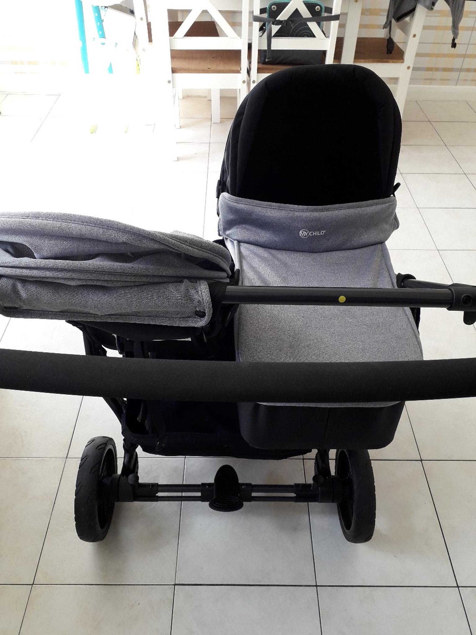 my child double pushchair