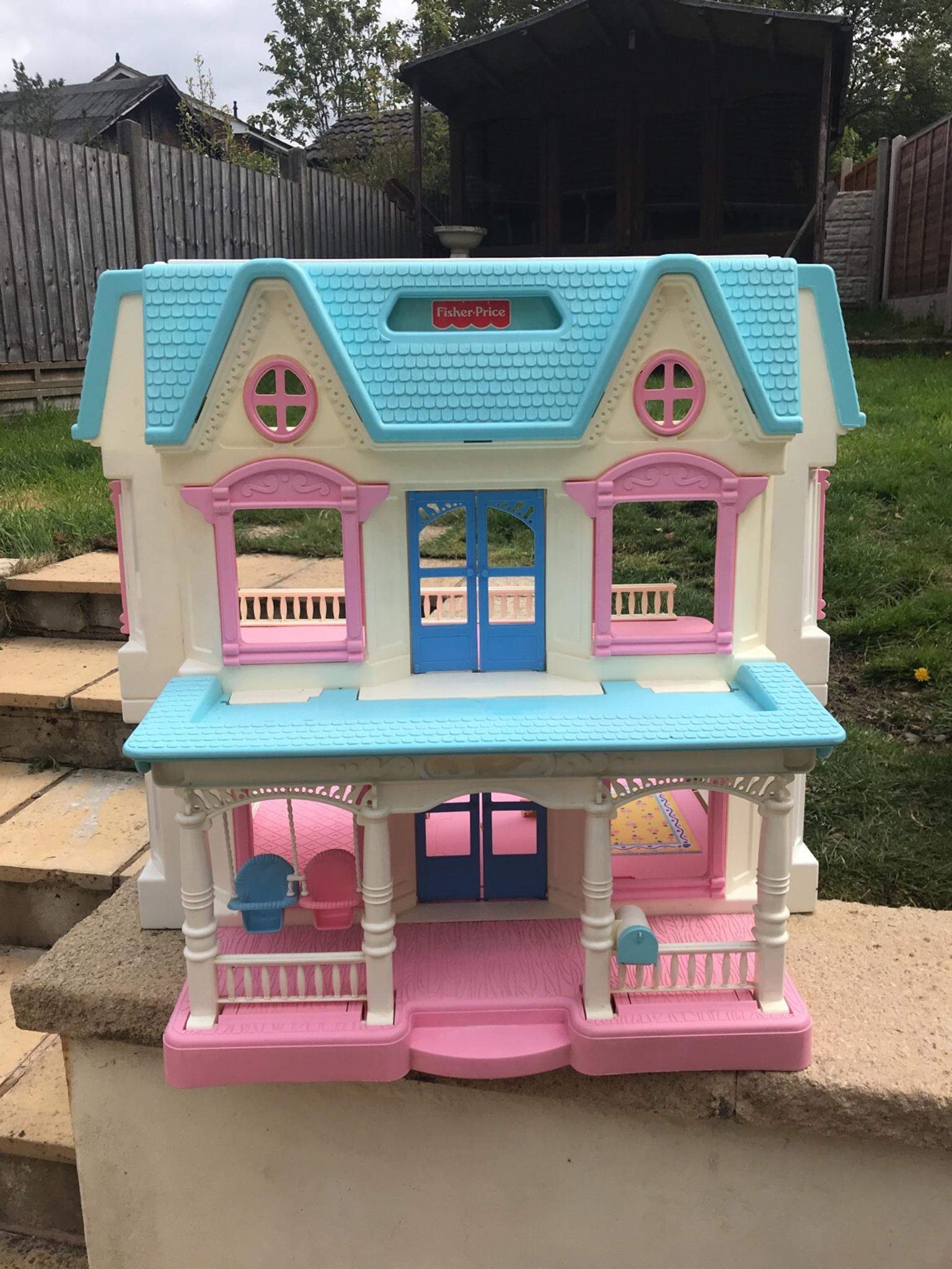 fisher price vintage doll house