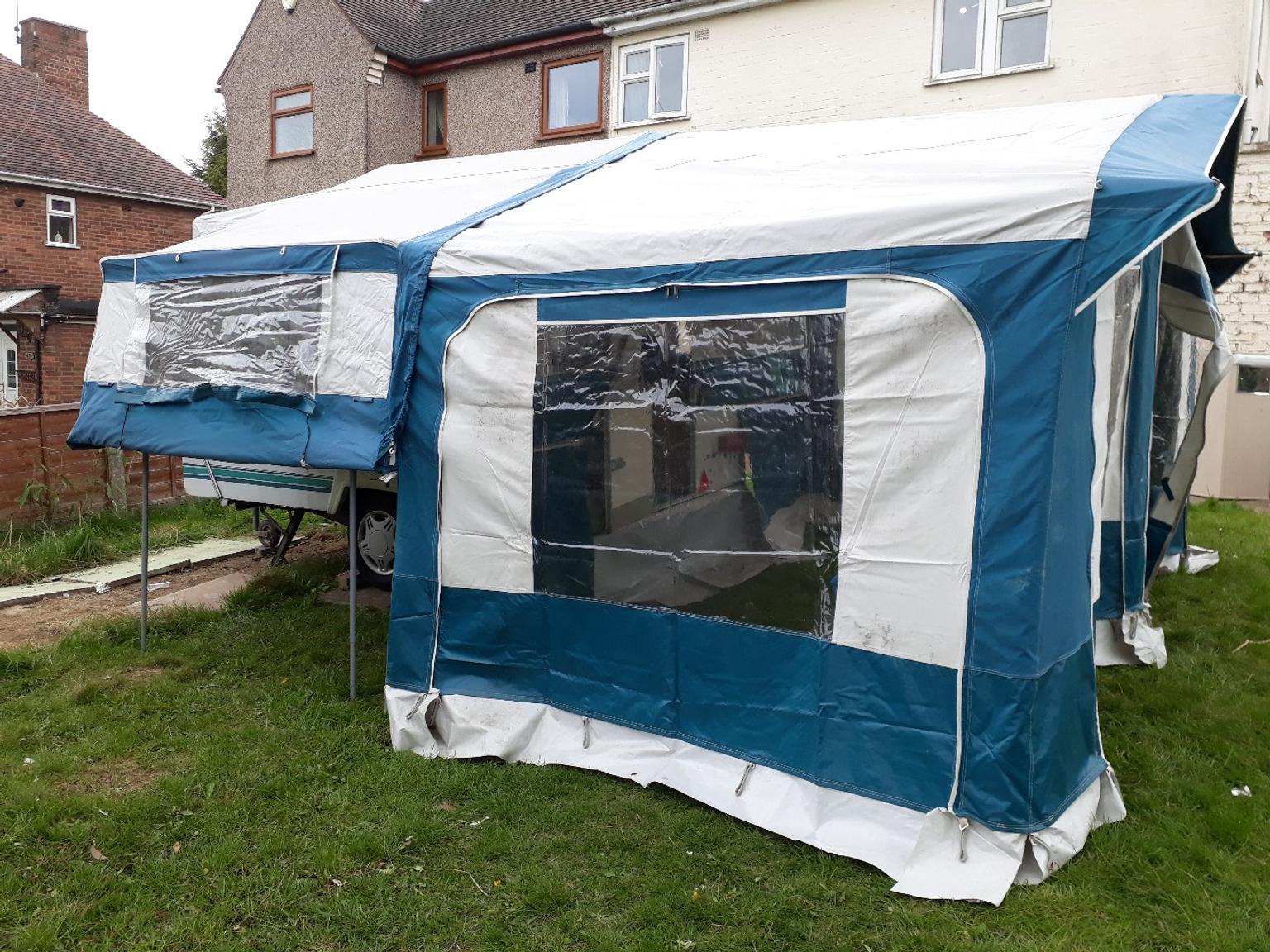 How To Put Up A Conway Trailer Tent Awning