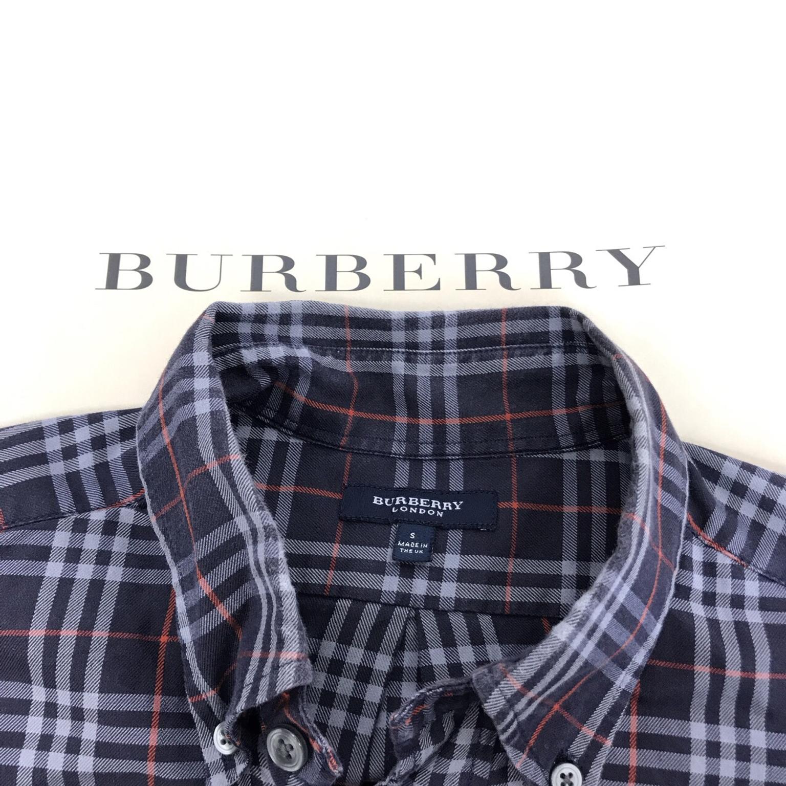 burberry nova check shirt mens