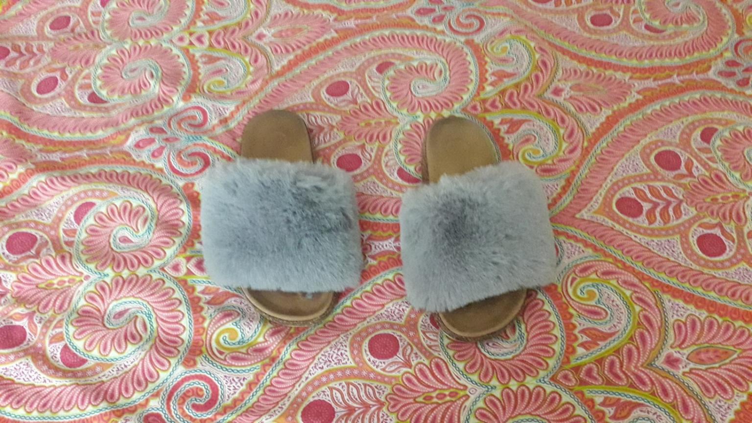 slippers tesco ladies
