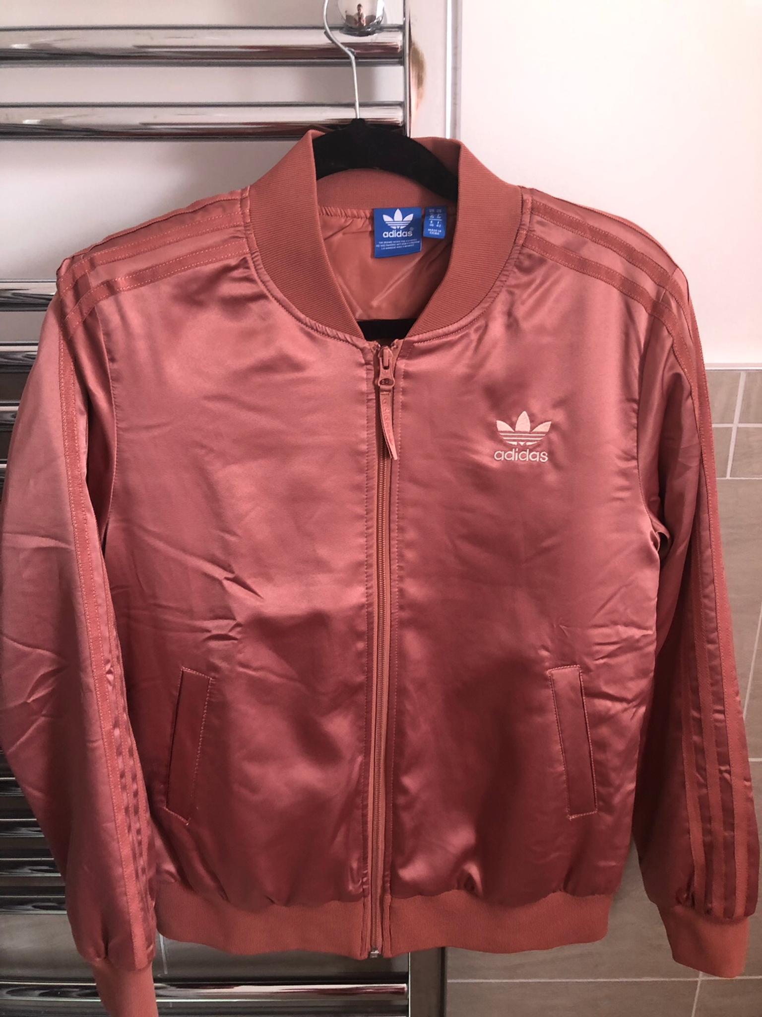 rose gold adidas jacket