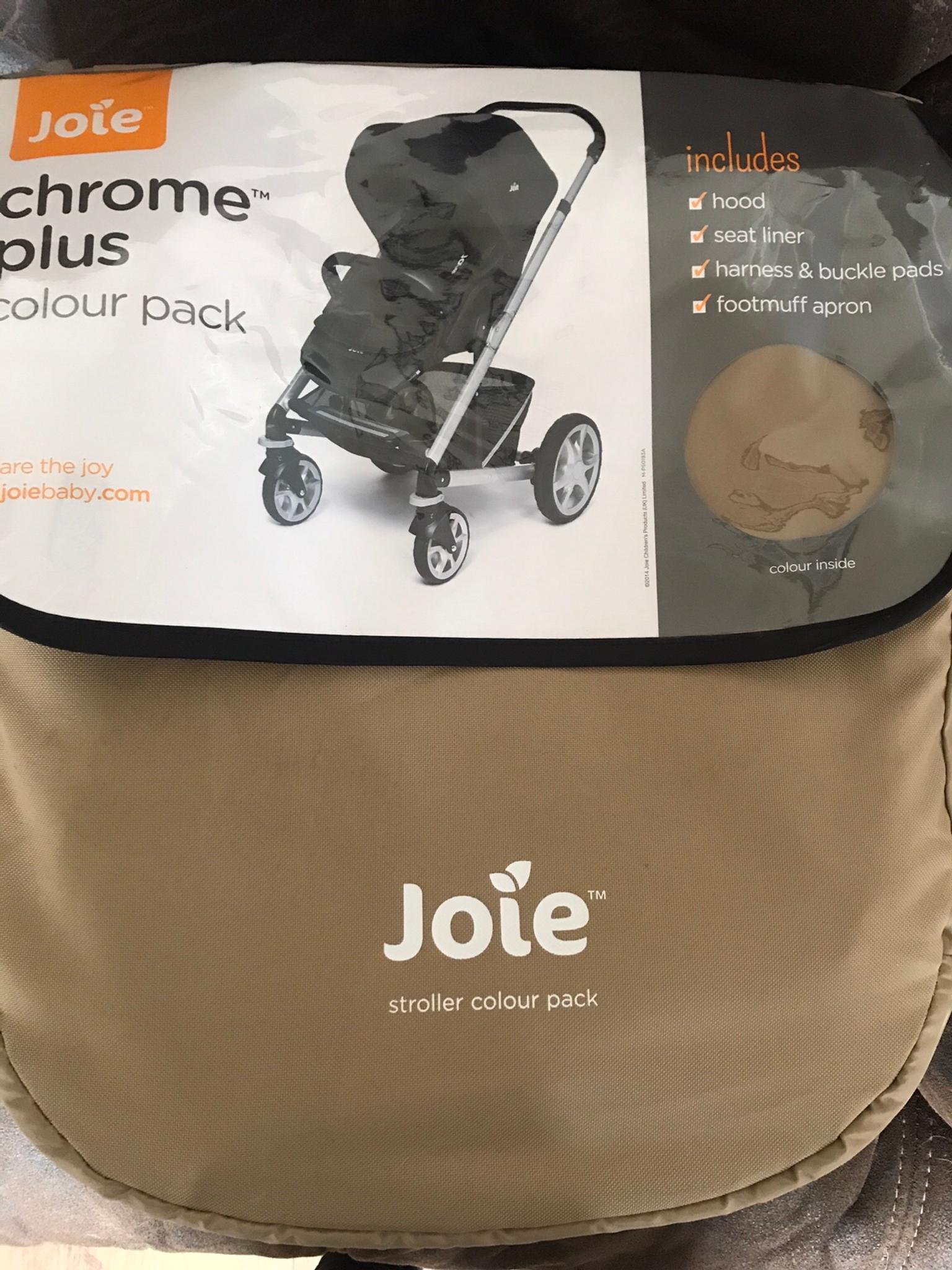joie chrome dlx colour pack