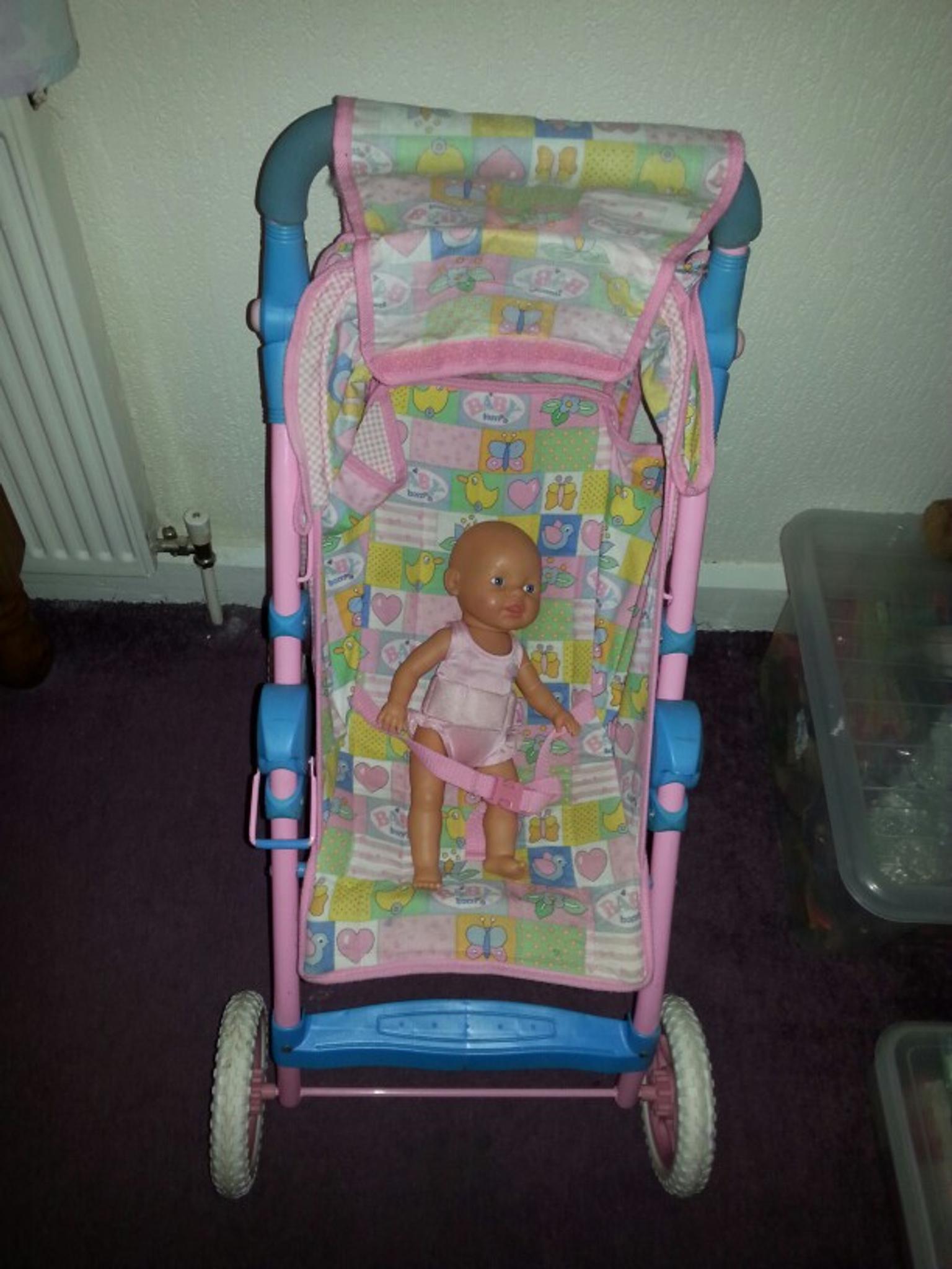 baby born doll pushchair