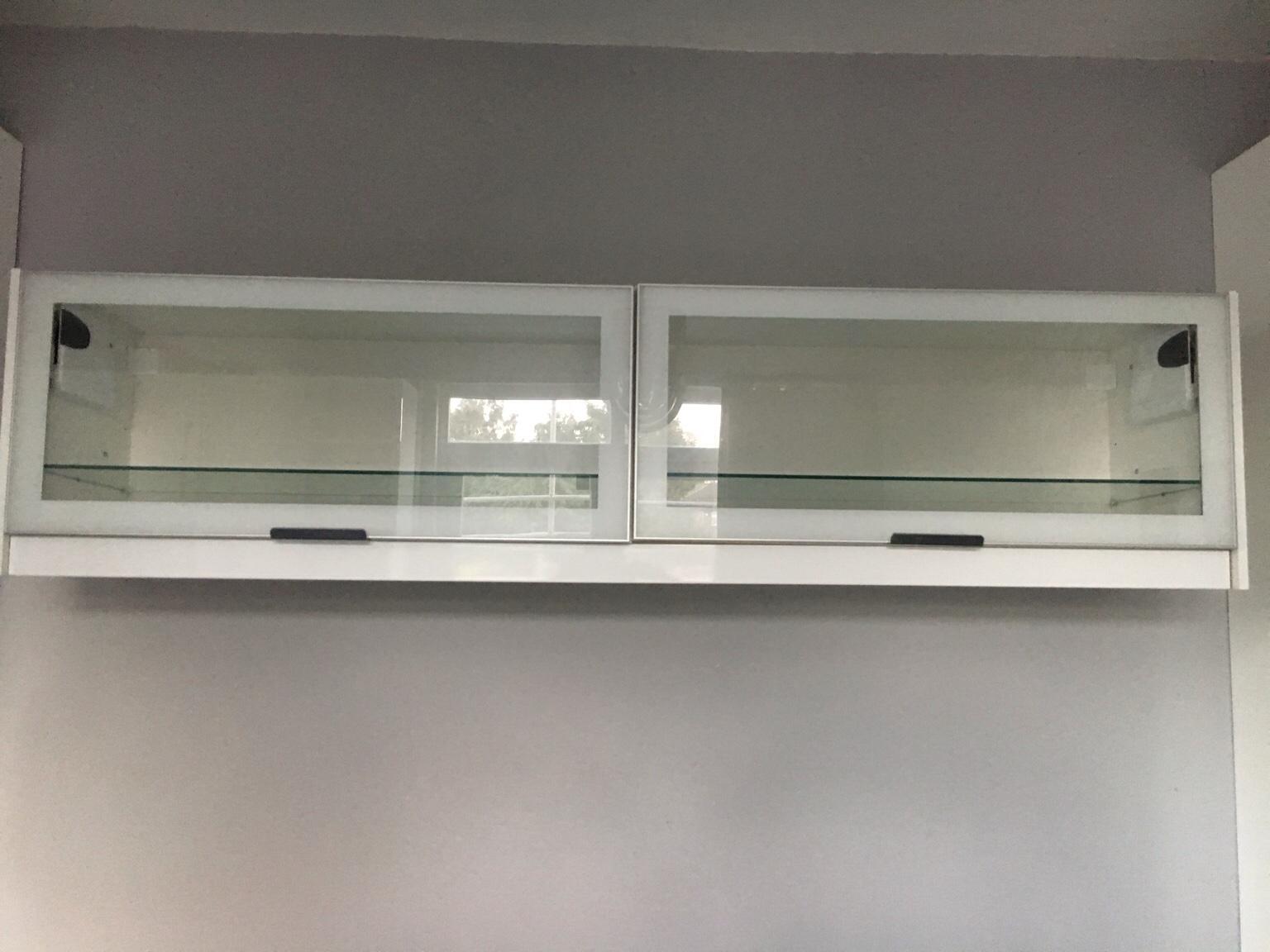 2 Ikea Metod Horizontal Wall Glass Cabinets In Ls17 Leeds Fur 20