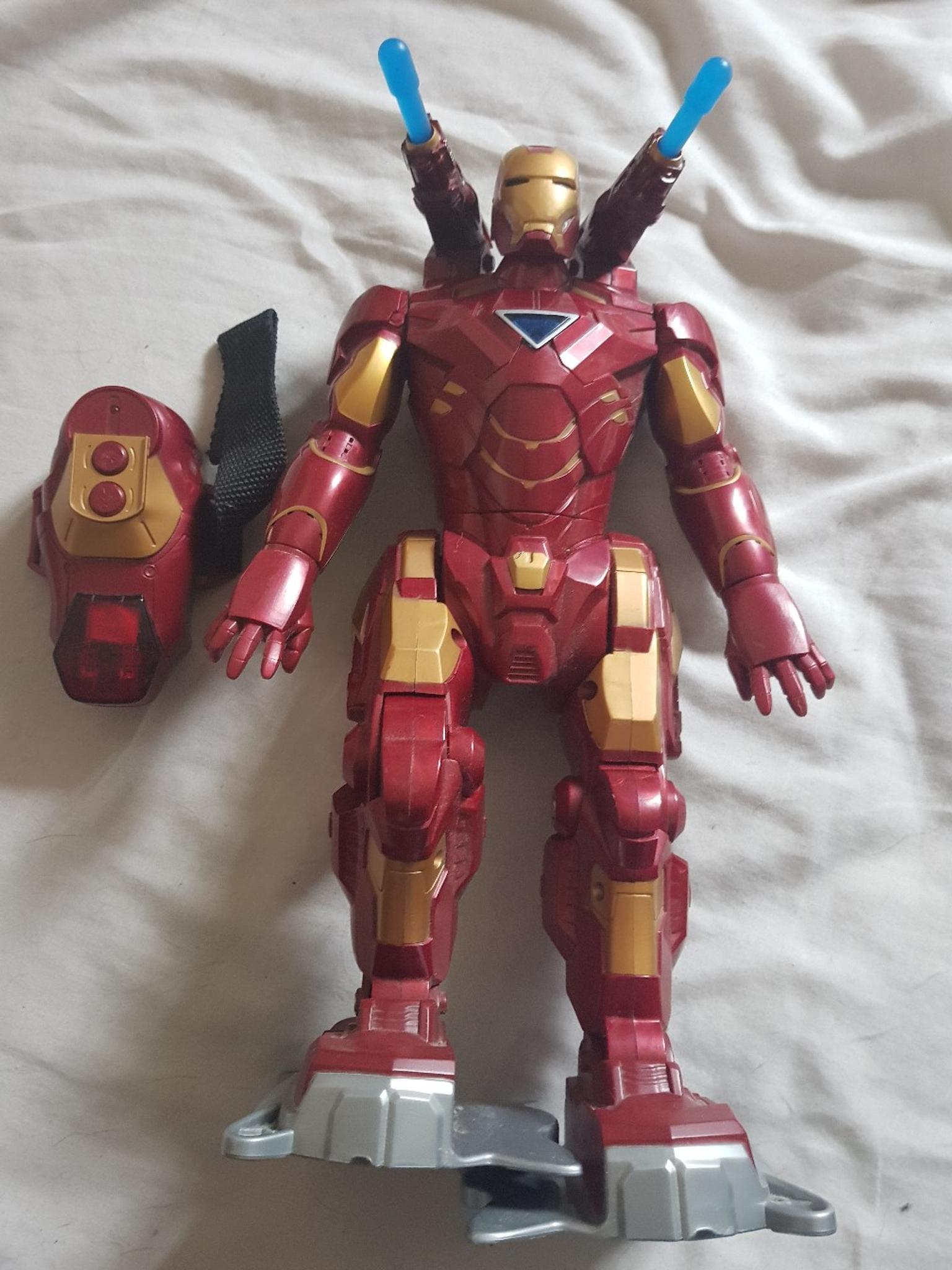 walking iron man toy