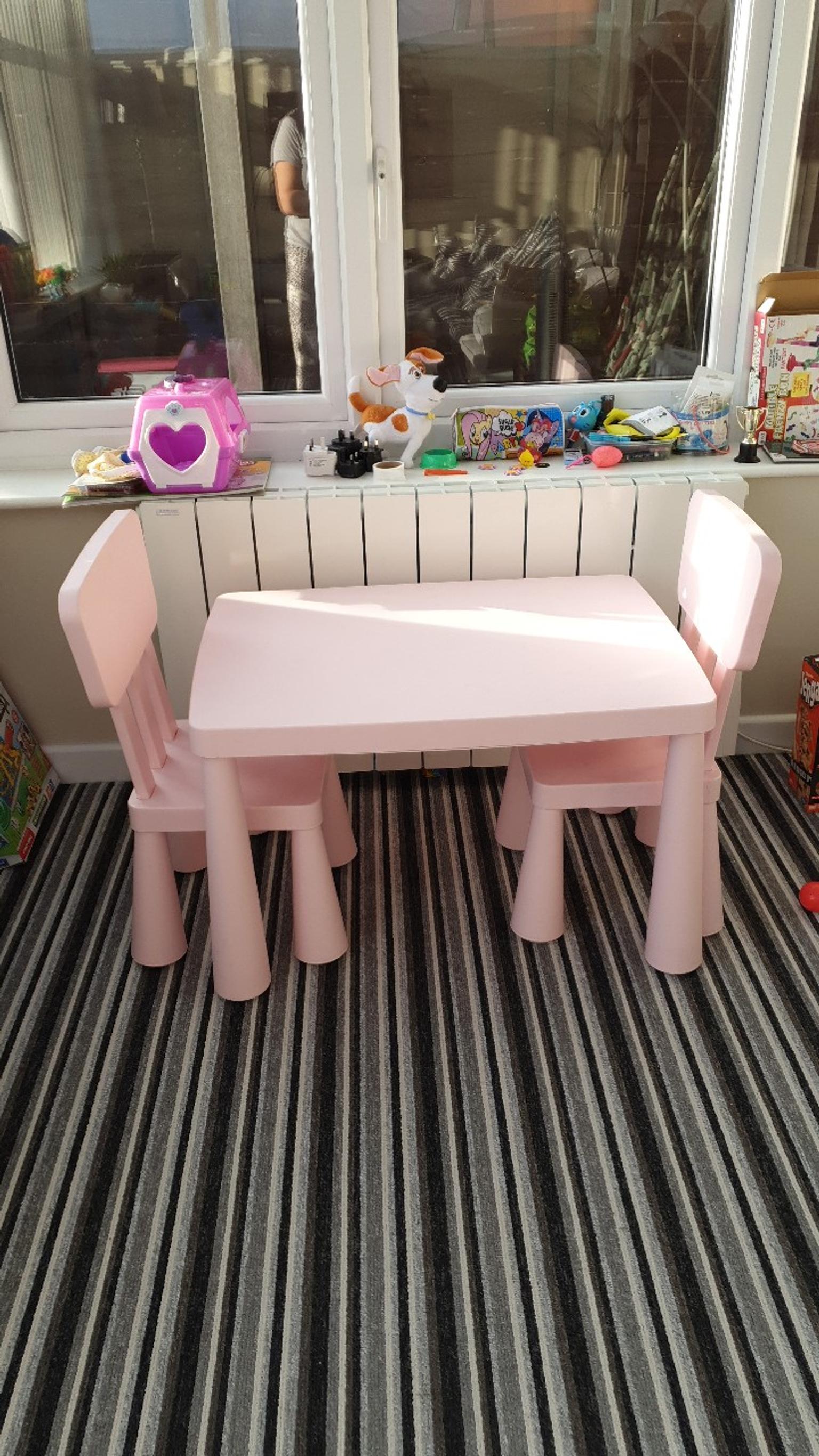 ikea pink kids table
