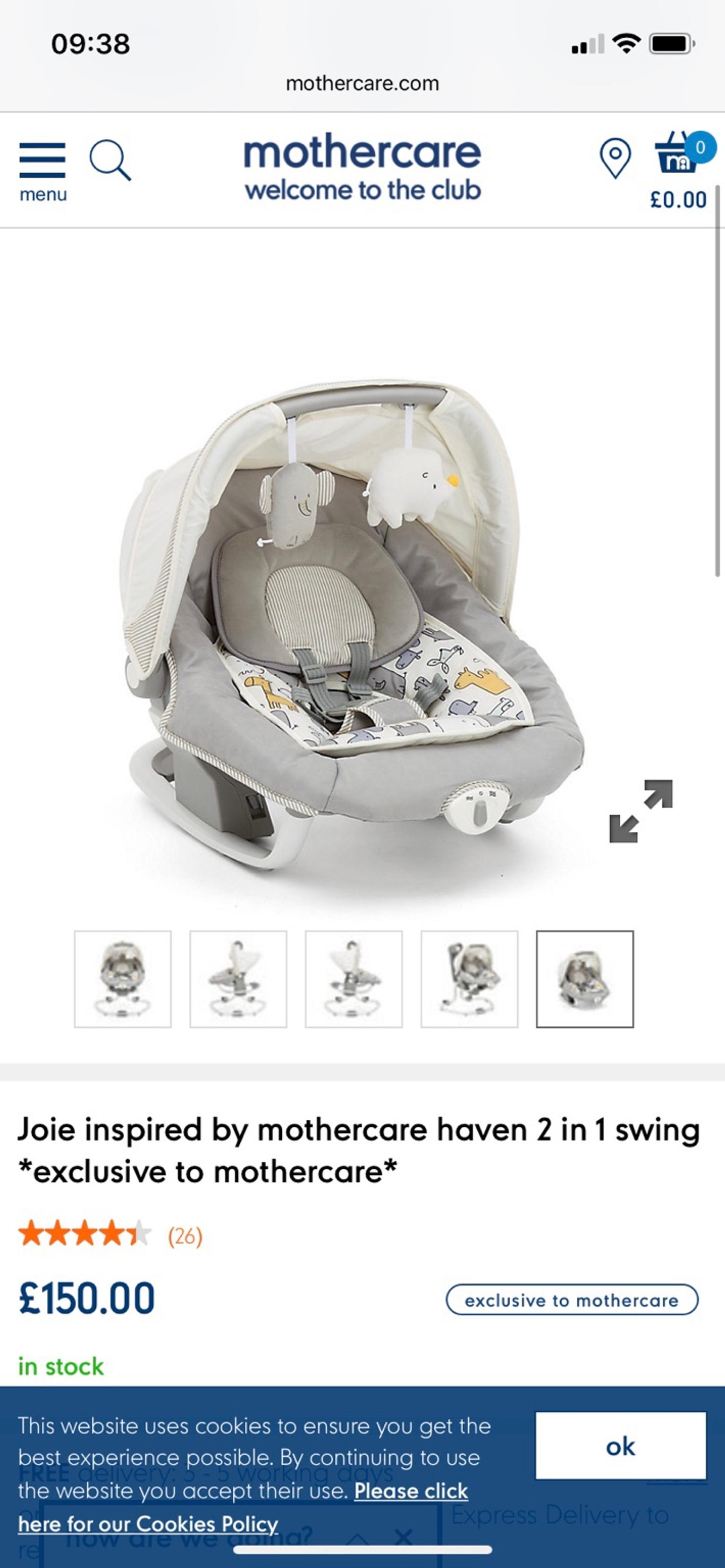 joie litetrax mothercare