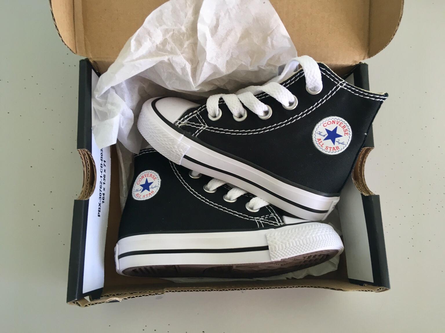 Baby Converse size 4 high tops in NW9 London for £20.00 for sale | Shpock