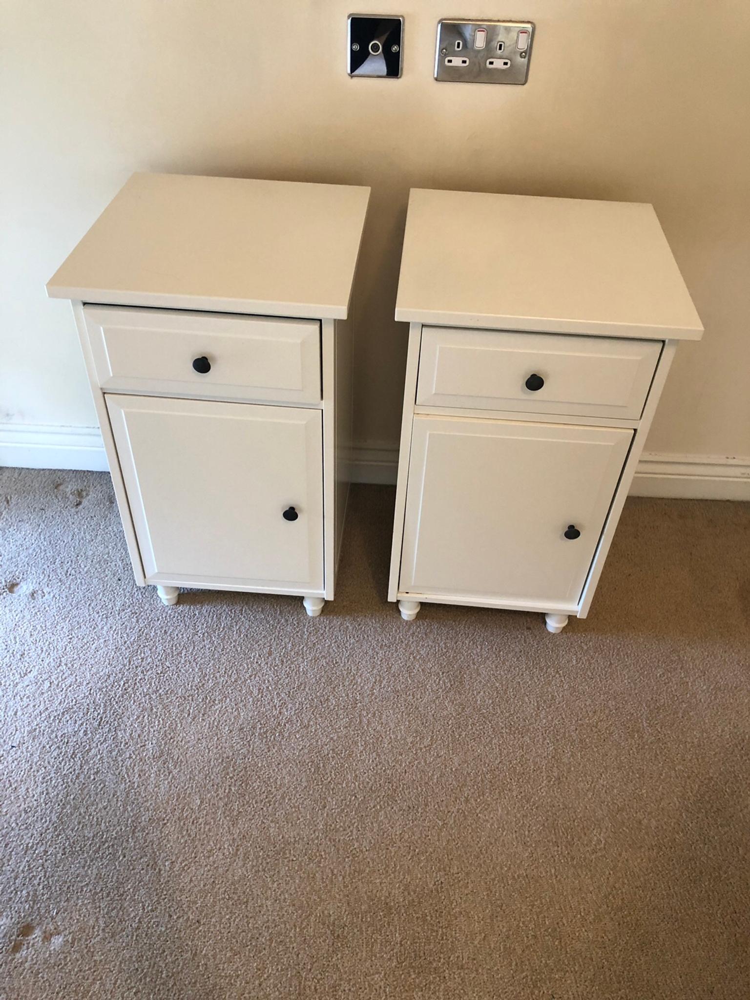 Pair Of Cream Bedside Cabinets In La1 Lancaster For 30 00 For