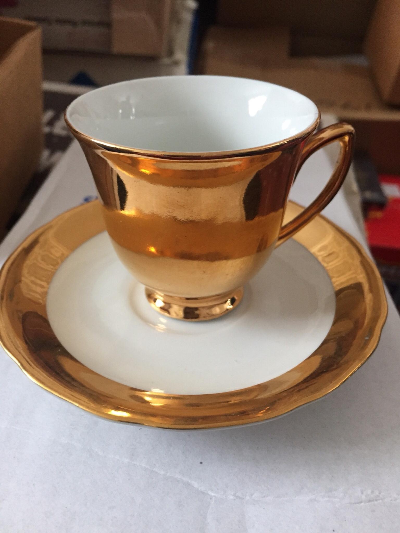 Espresso coffee cups and saucers in Dudley for £15.00 for sale | Shpock
