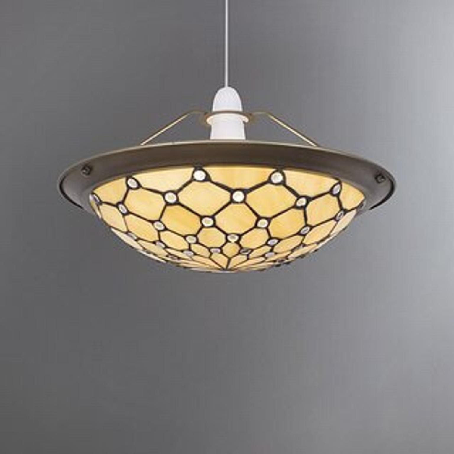 Tiffany Uplighter Pendant Ceiling Light Shade