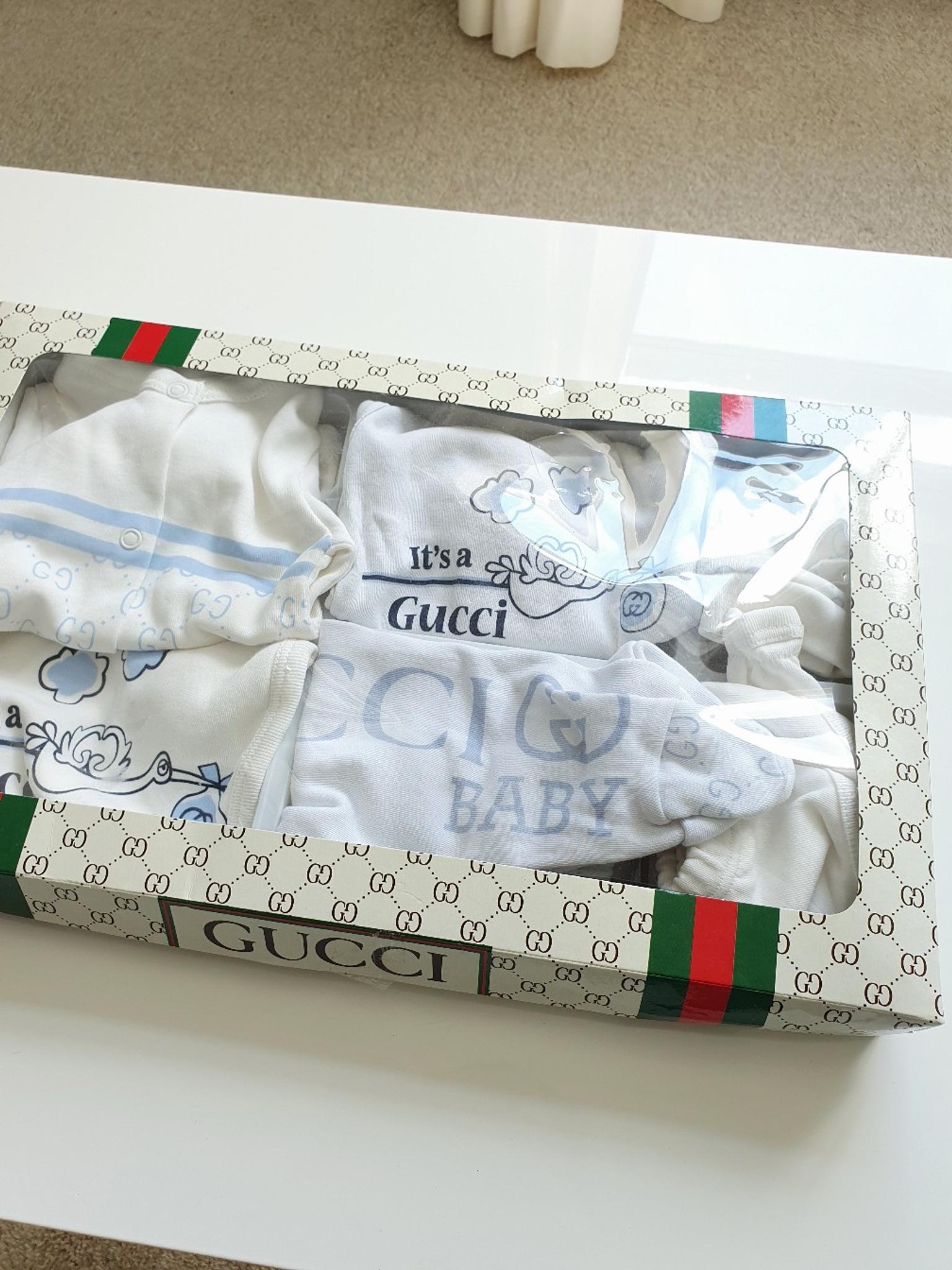 gucci baby boy gift set