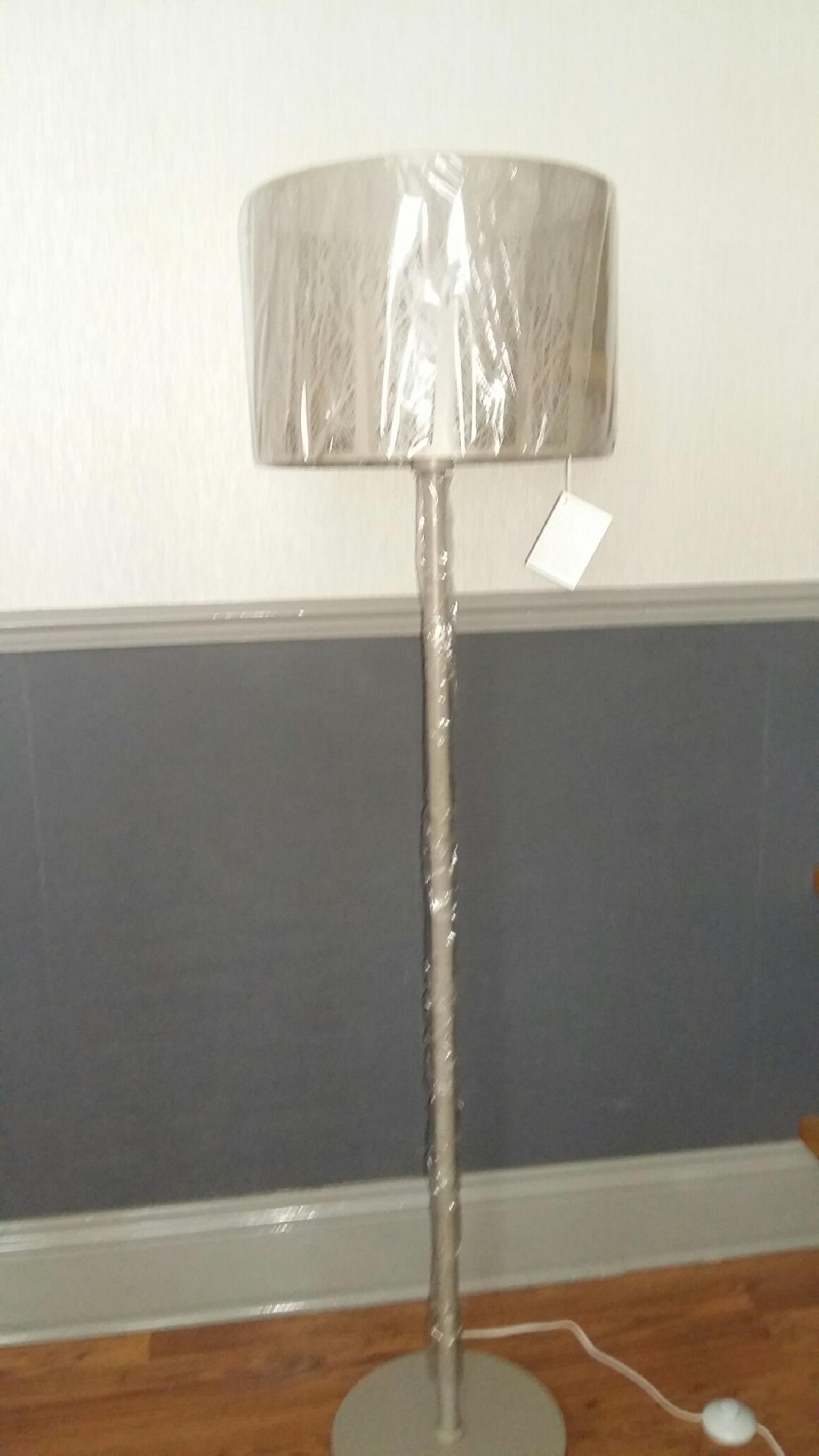 John Lewis Devon Floor Lamp In Taupe Colour In East Staffordshire