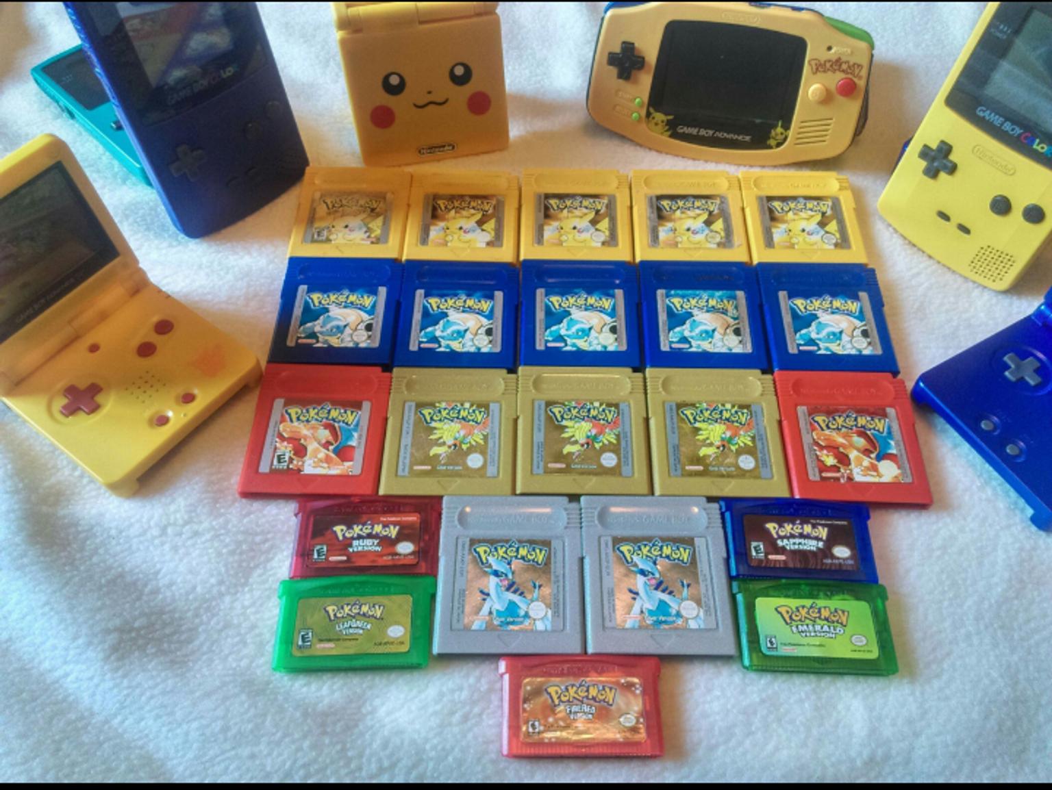 gameboy with pokemon