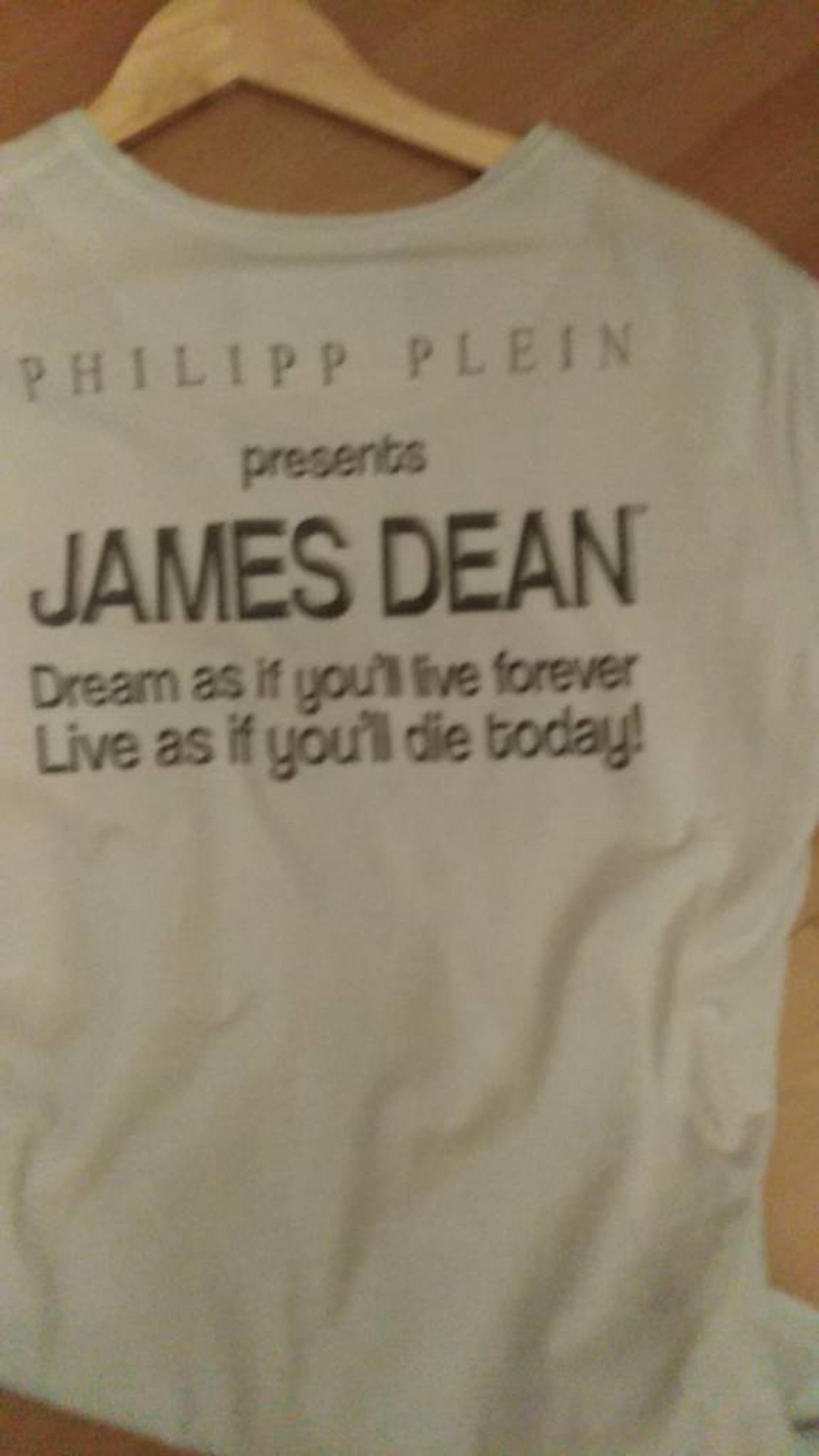 philipp plein james dean t shirt