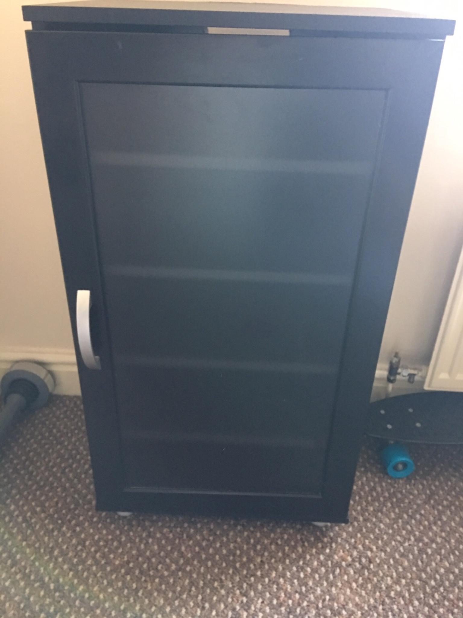 Contemporary Shoes Storage Cabinet Black In St Helens For