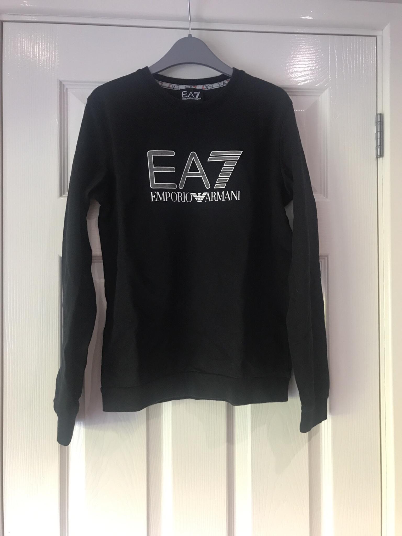 ea7 black jumper