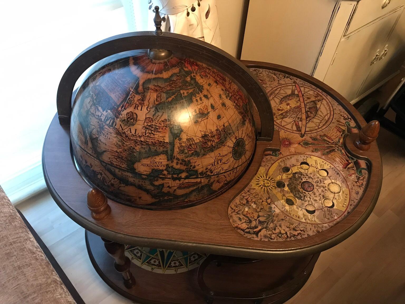 Vintage Globe Drinks Cabinet In Ts23 Billingham For 35 00 For
