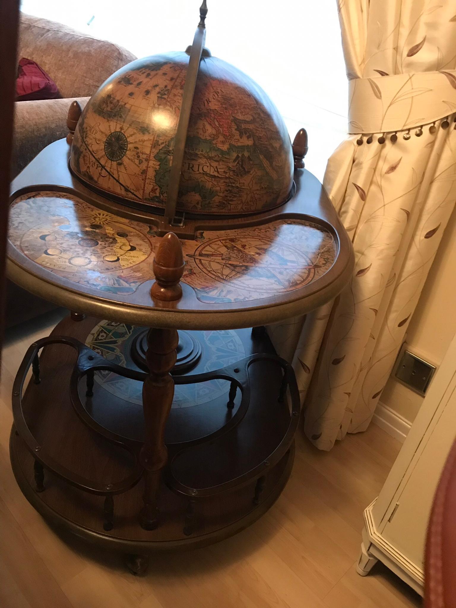 Vintage Globe Drinks Cabinet In Ts23 Billingham For 35 00 For