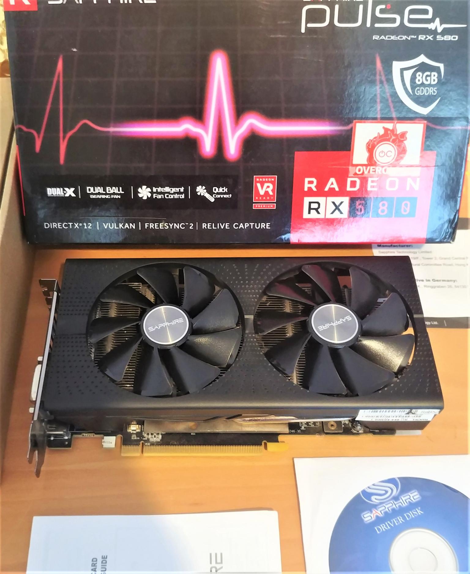 Sapphire Radeon Rx580 8gb Graphics Card In L36 Knowsley For 130 00 For Sale Shpock
