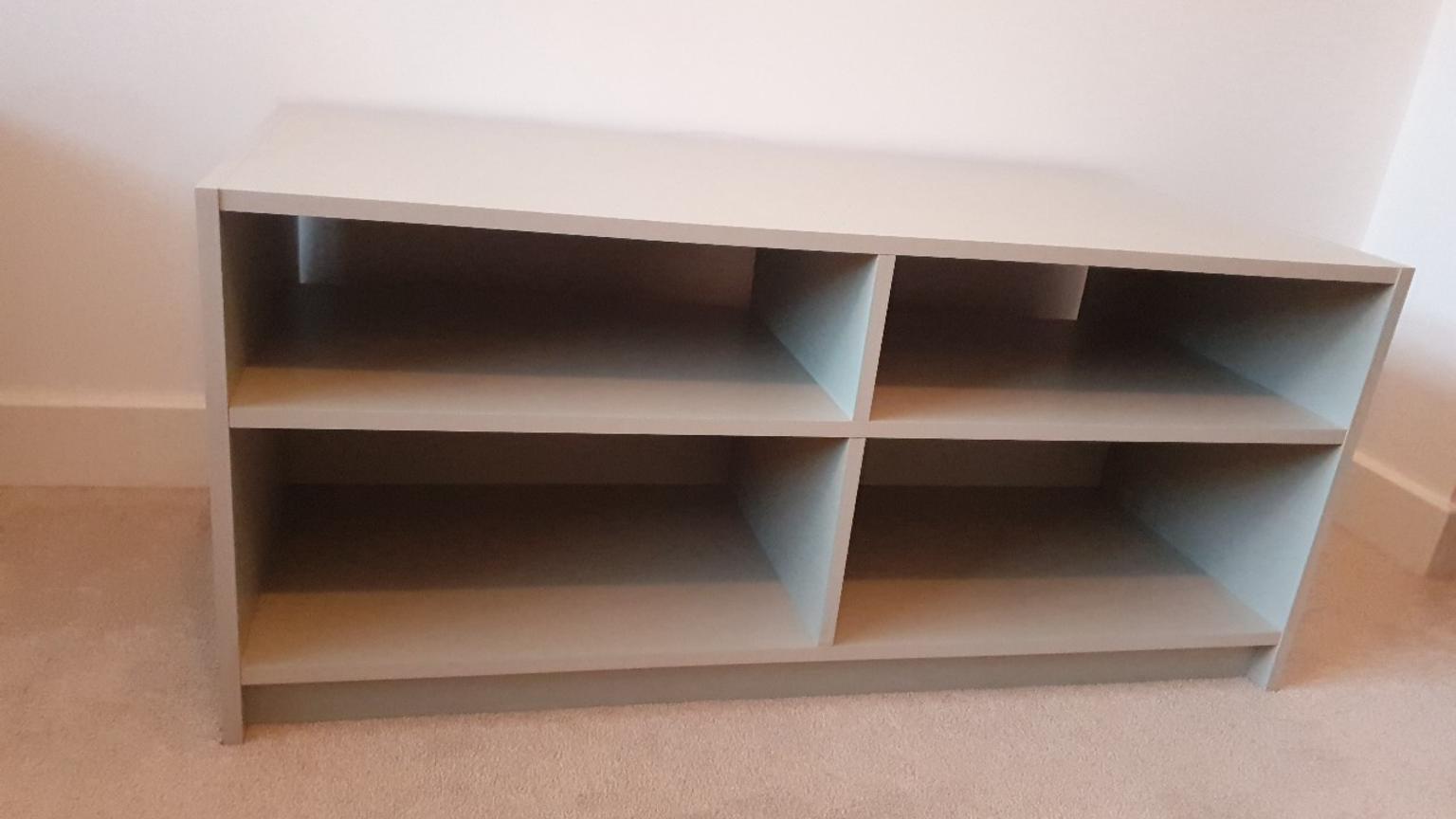 Grey Maine Tv Table Unit Argos Cube Stand Dvd In Chorley For