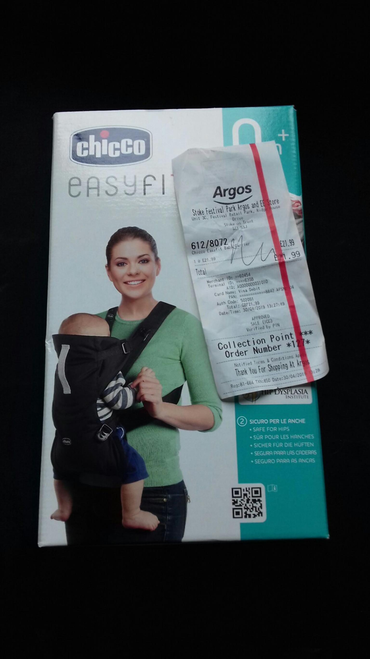 chicco easyfit baby carrier