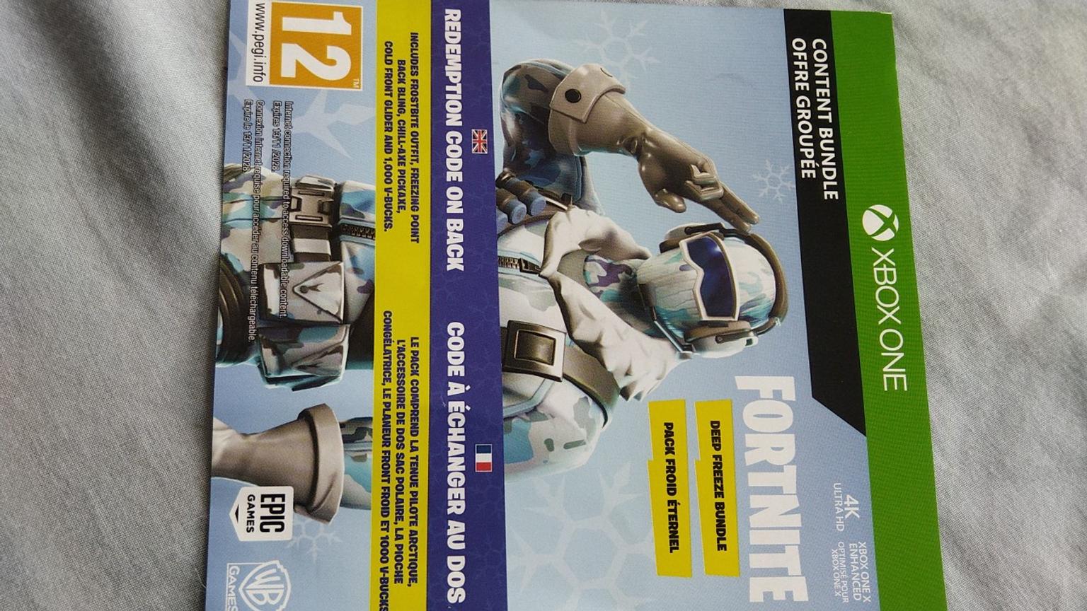 Fortnite Deep Freeze Bundle In Ba14 Southwick For 15 00 For Sale