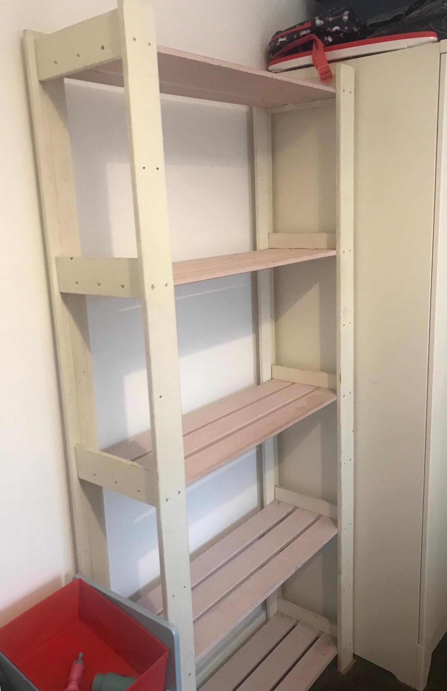 Shabby Chic Rose And Off White Bookshelf In Nw1 London For 15 00