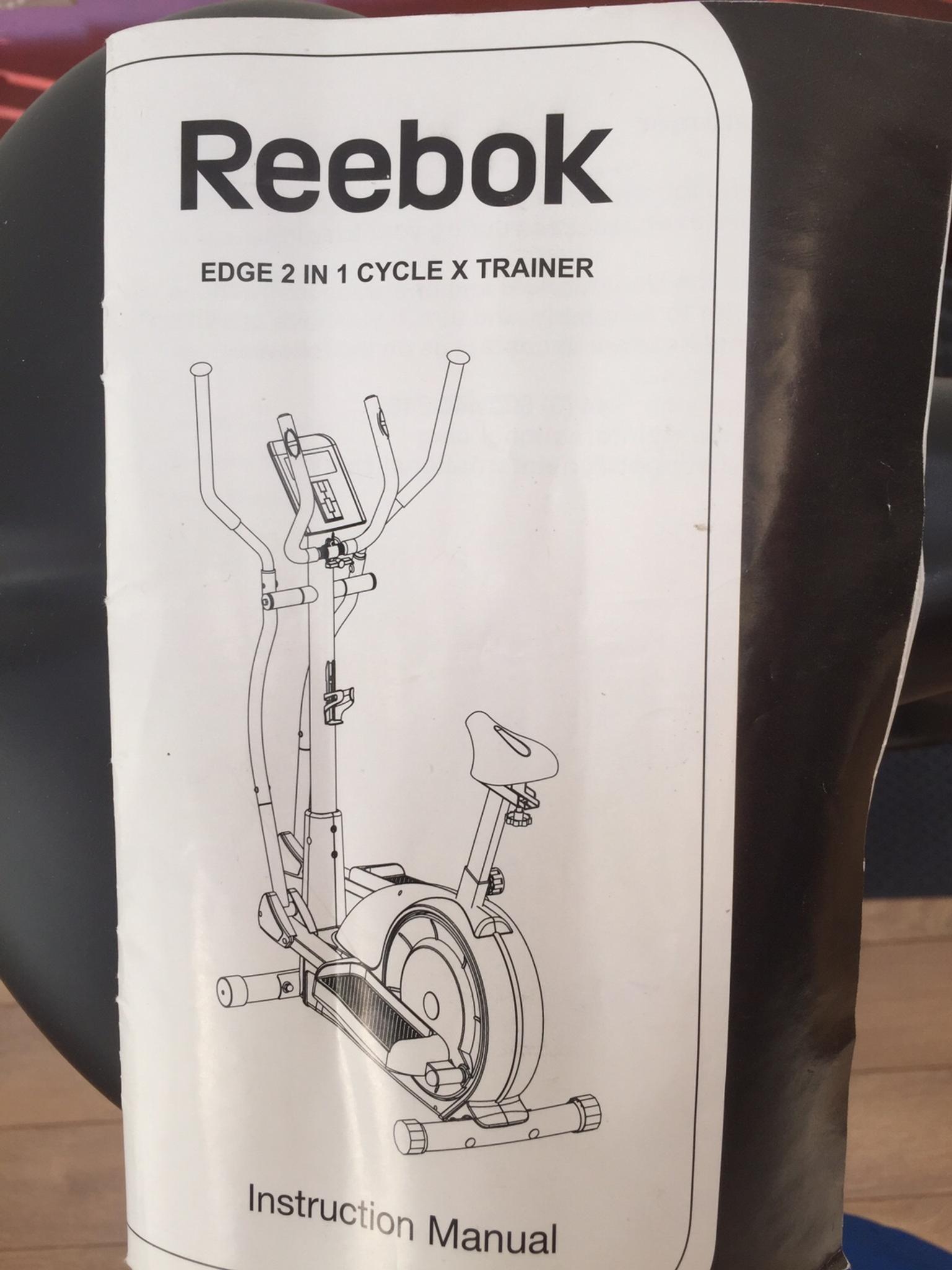 reebok edge 2 in 1 cross trainer manual