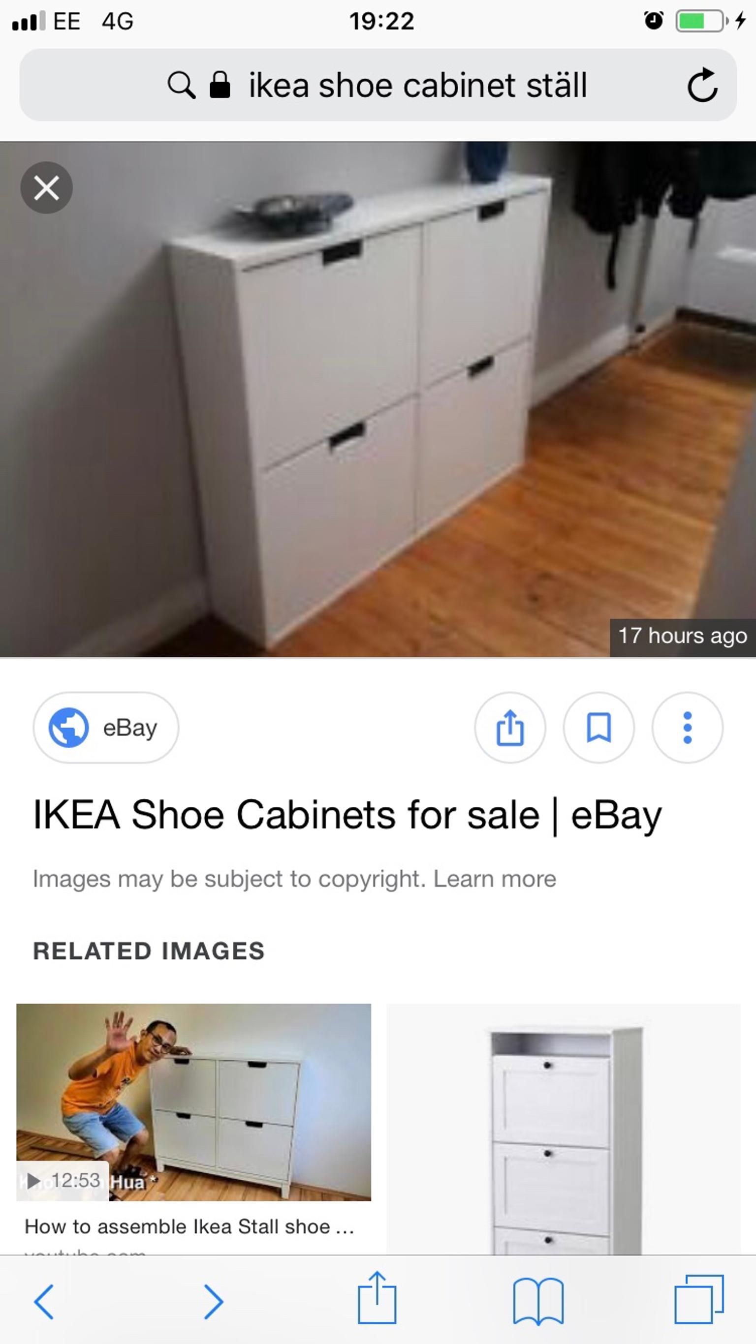 Ikea Stall Shoe Cabinet In En1 Enfield Fur 75 00 Zum Verkauf