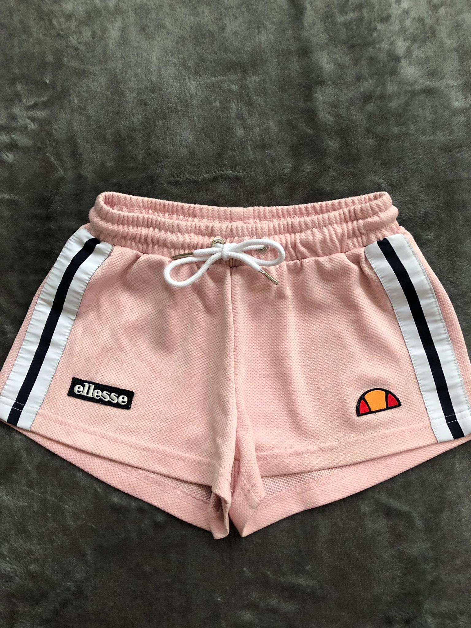 pink ellesse shorts