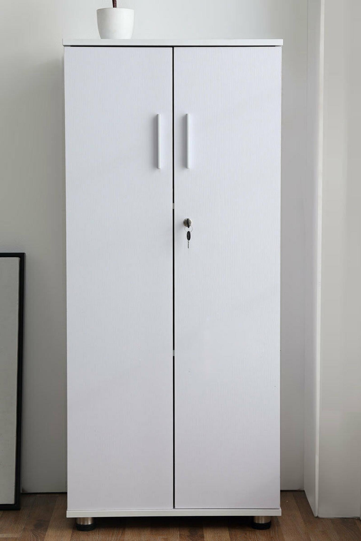 3 Shelf Cabinet Cupboard Storage Lockable In Ol12 Rochdale Fur 62