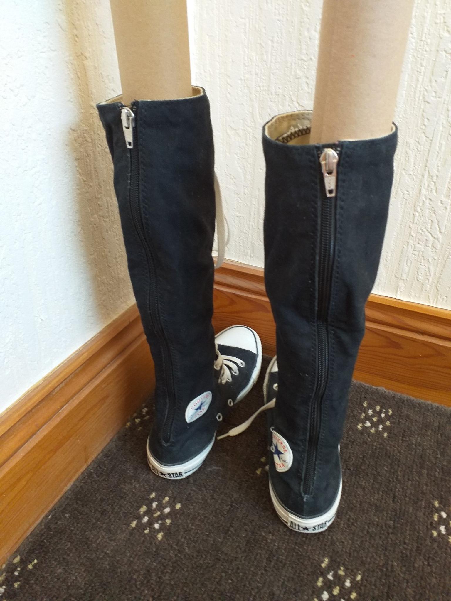 converse boots long