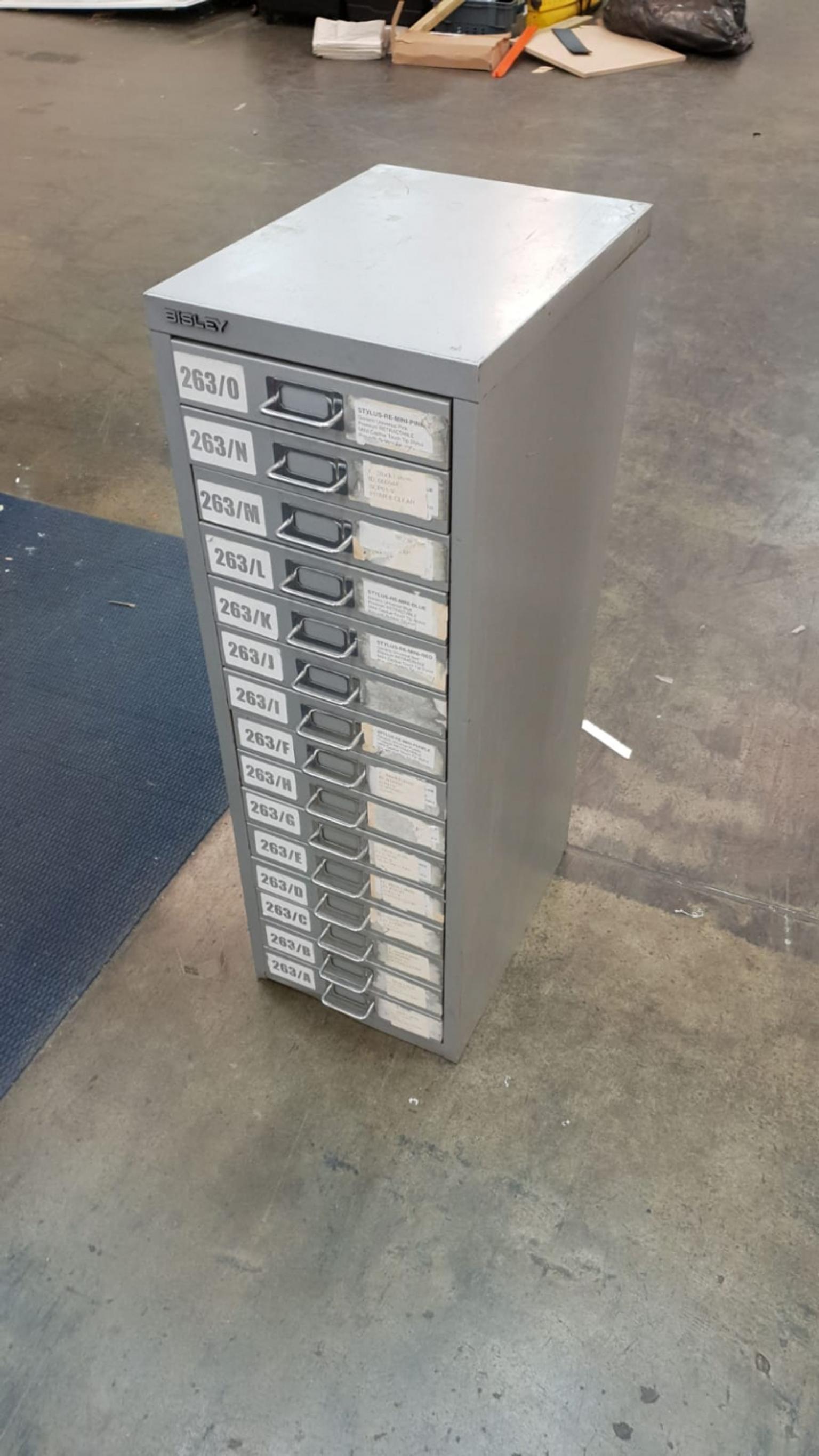 Metal Storage Cabinet Drawers 28x40 5x85 8cm In Ha9 Brent Fur 20