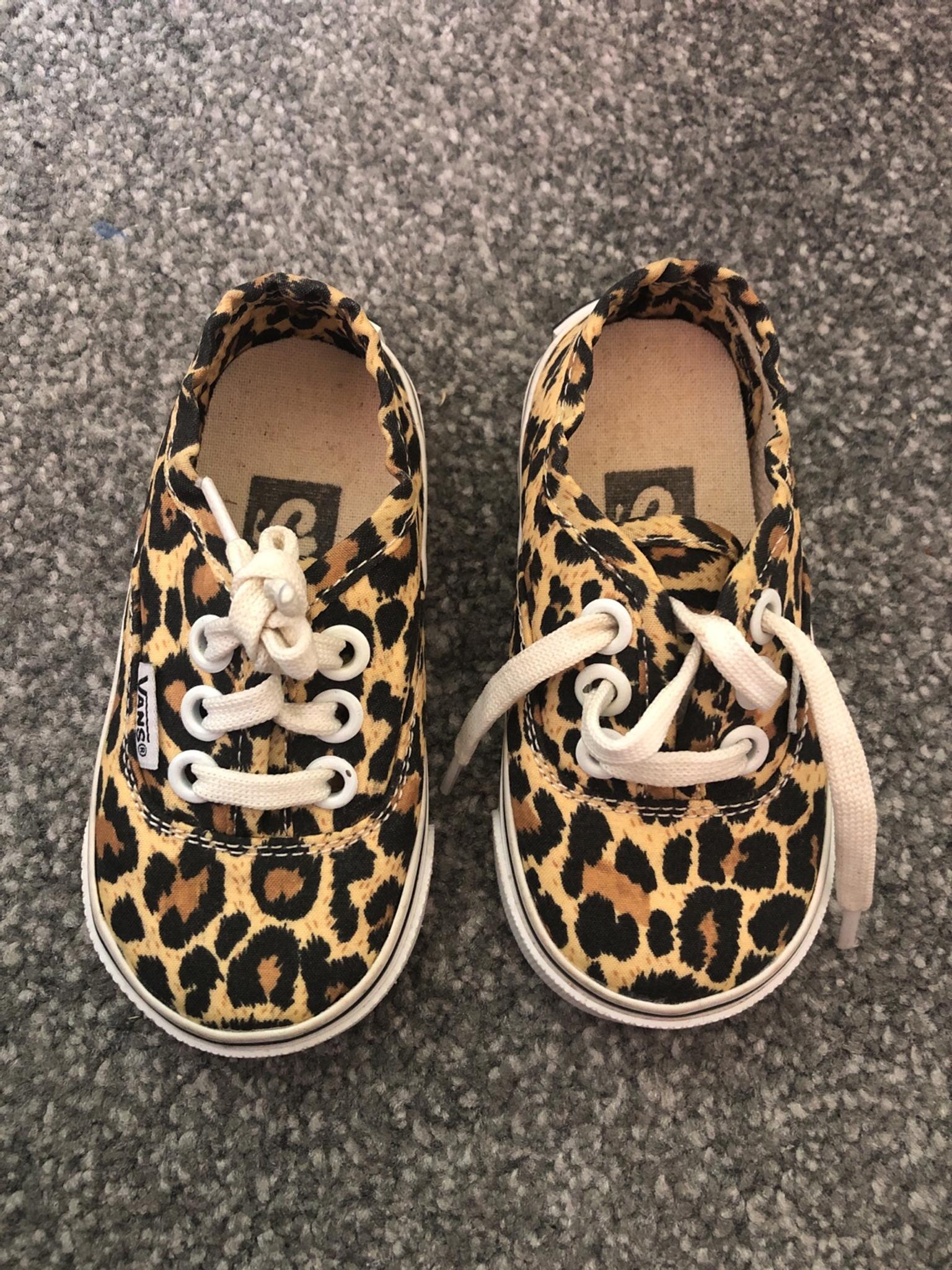 infant leopard print vans