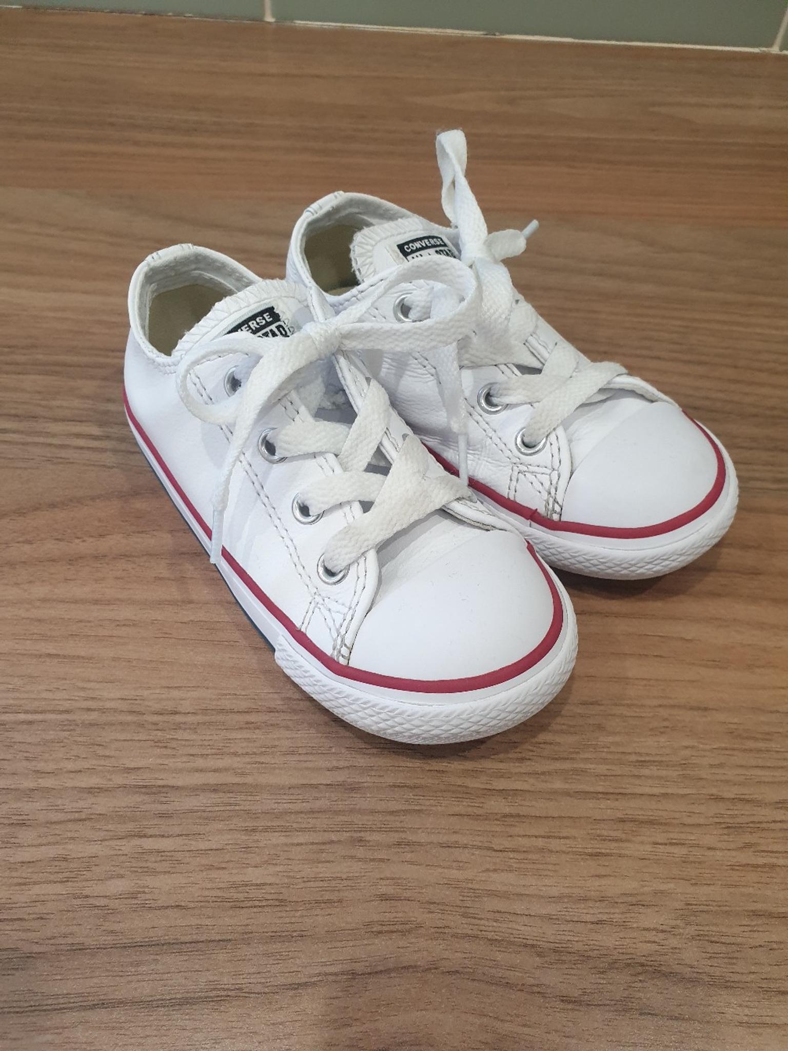 leather converse size 8