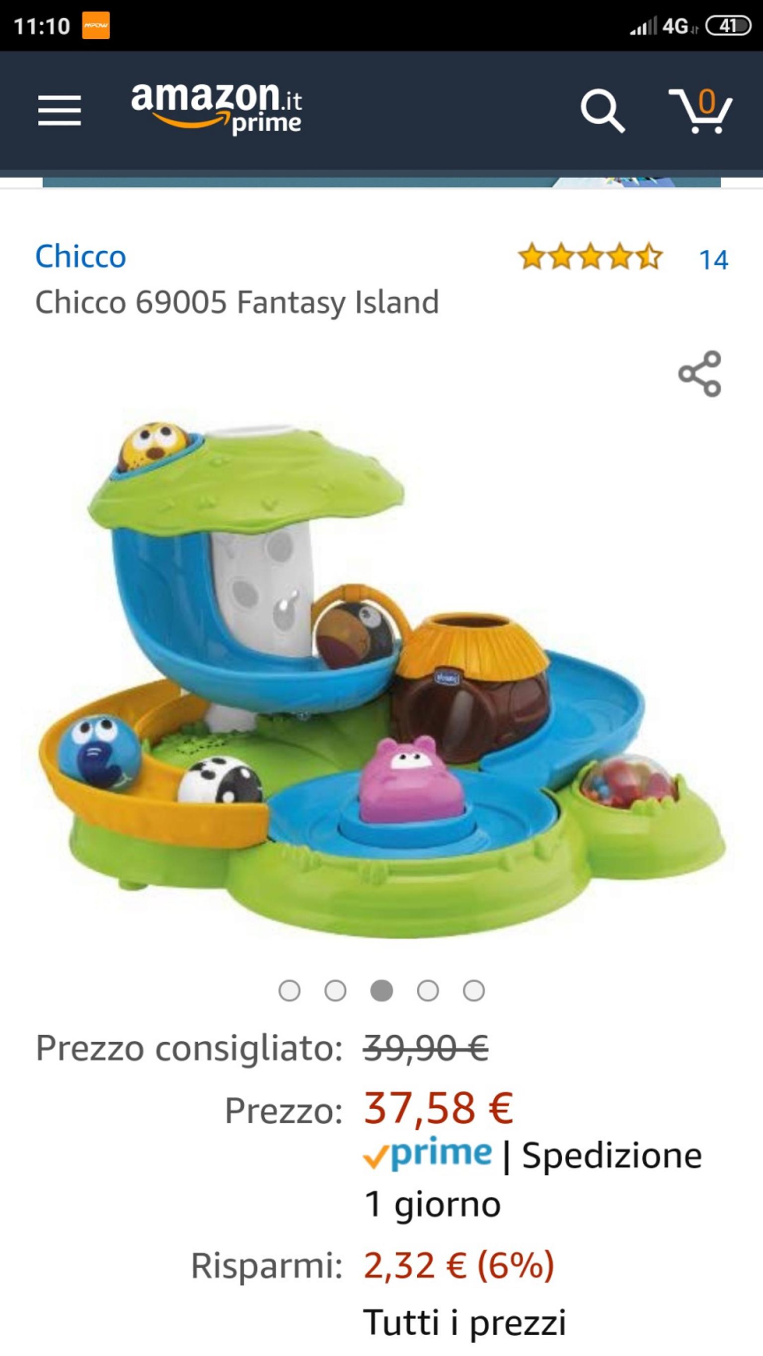 Chicco 69005 Fantasy Island 