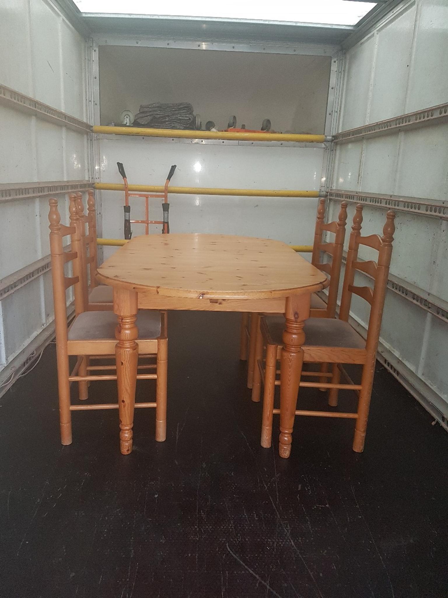 Pine Cottage Style Dining Table And Chairs In M41 Trafford Fur 45
