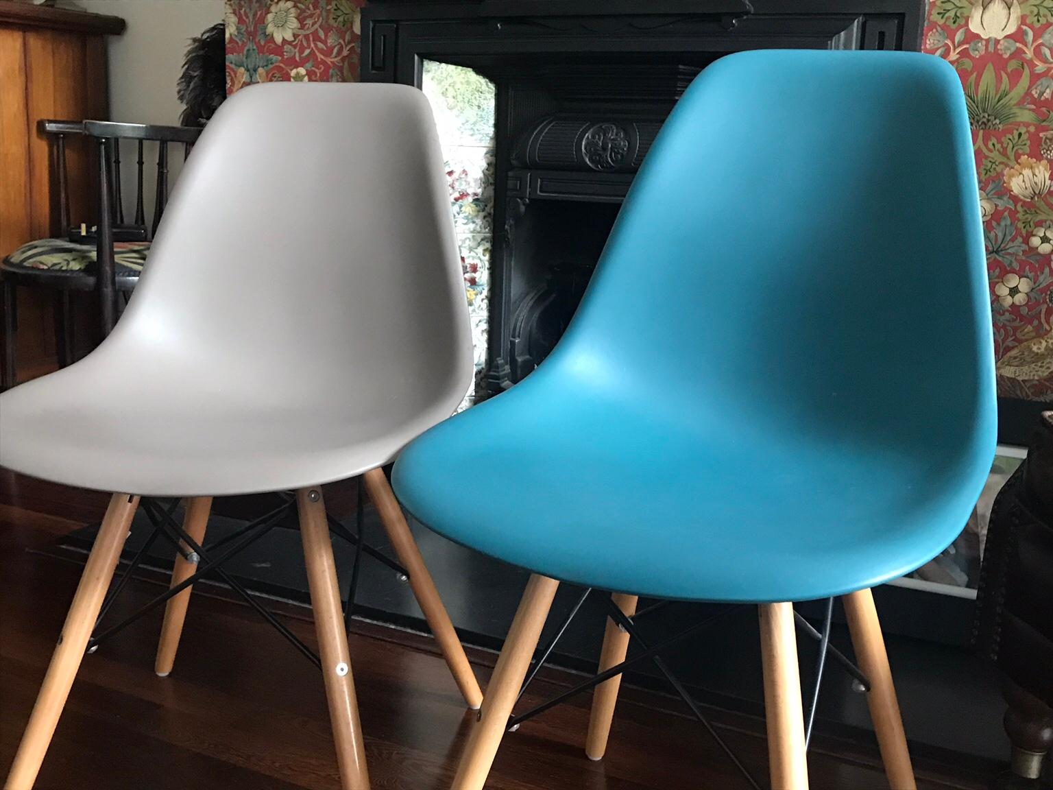Dwell Chairs 4 2 Grey 2 Turquoise In Ig1 London Fur 80 00 Zum