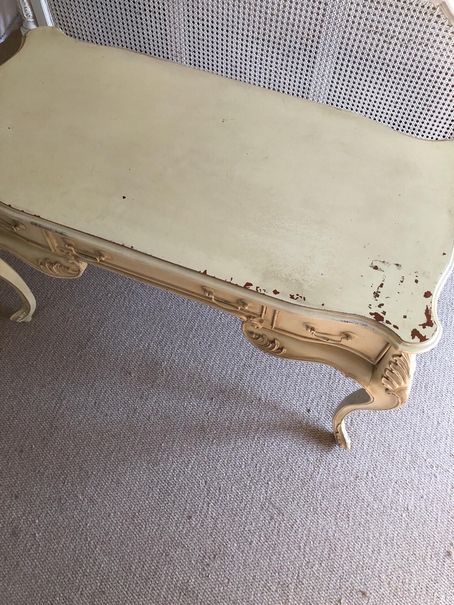 Shabby Chic French Style Desk Dressing Table In Dy6 Dudley Fur 50