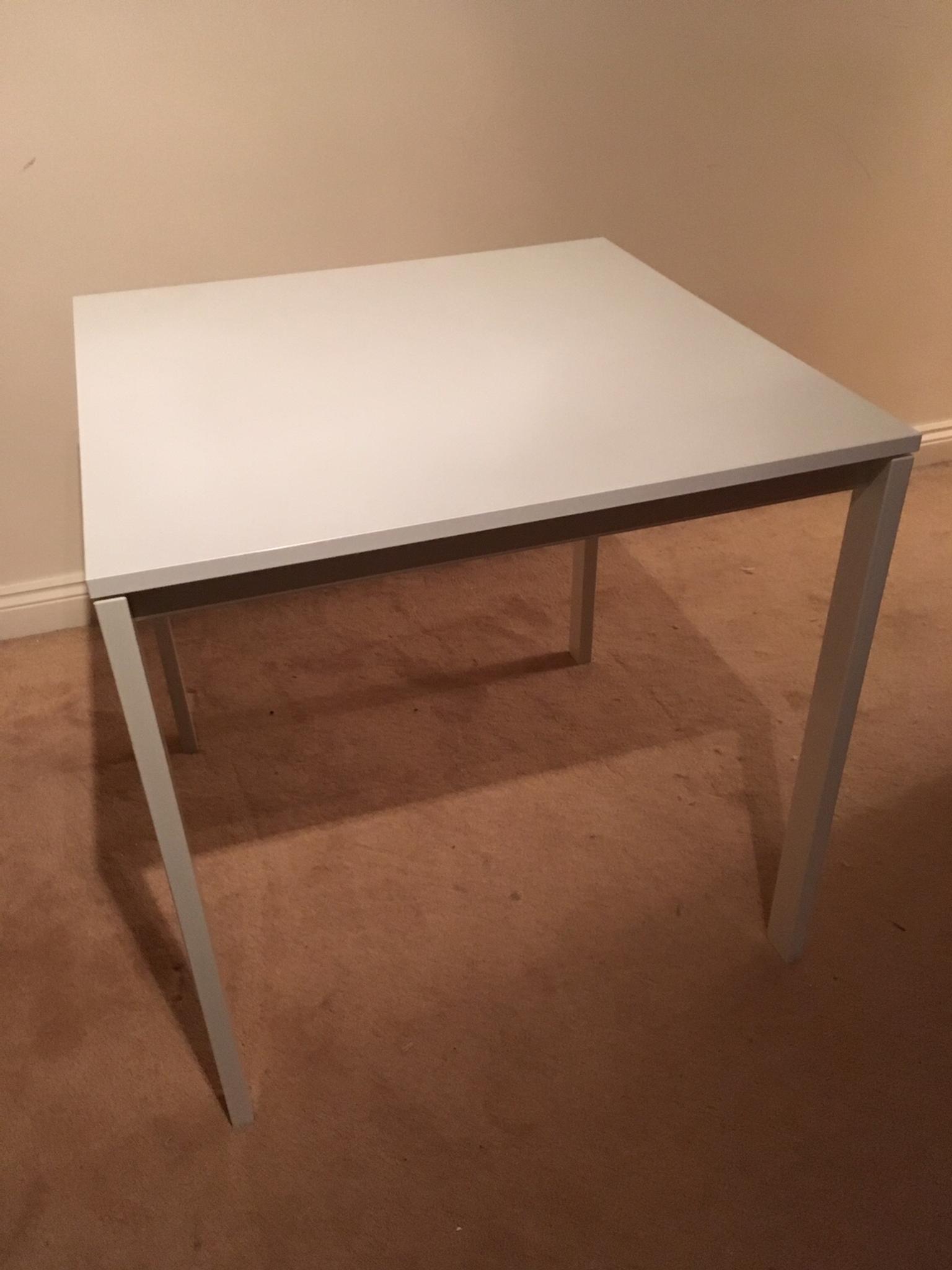 White Table Ikea Melltorp 75x75cm In Ha9 London For 17 00 For