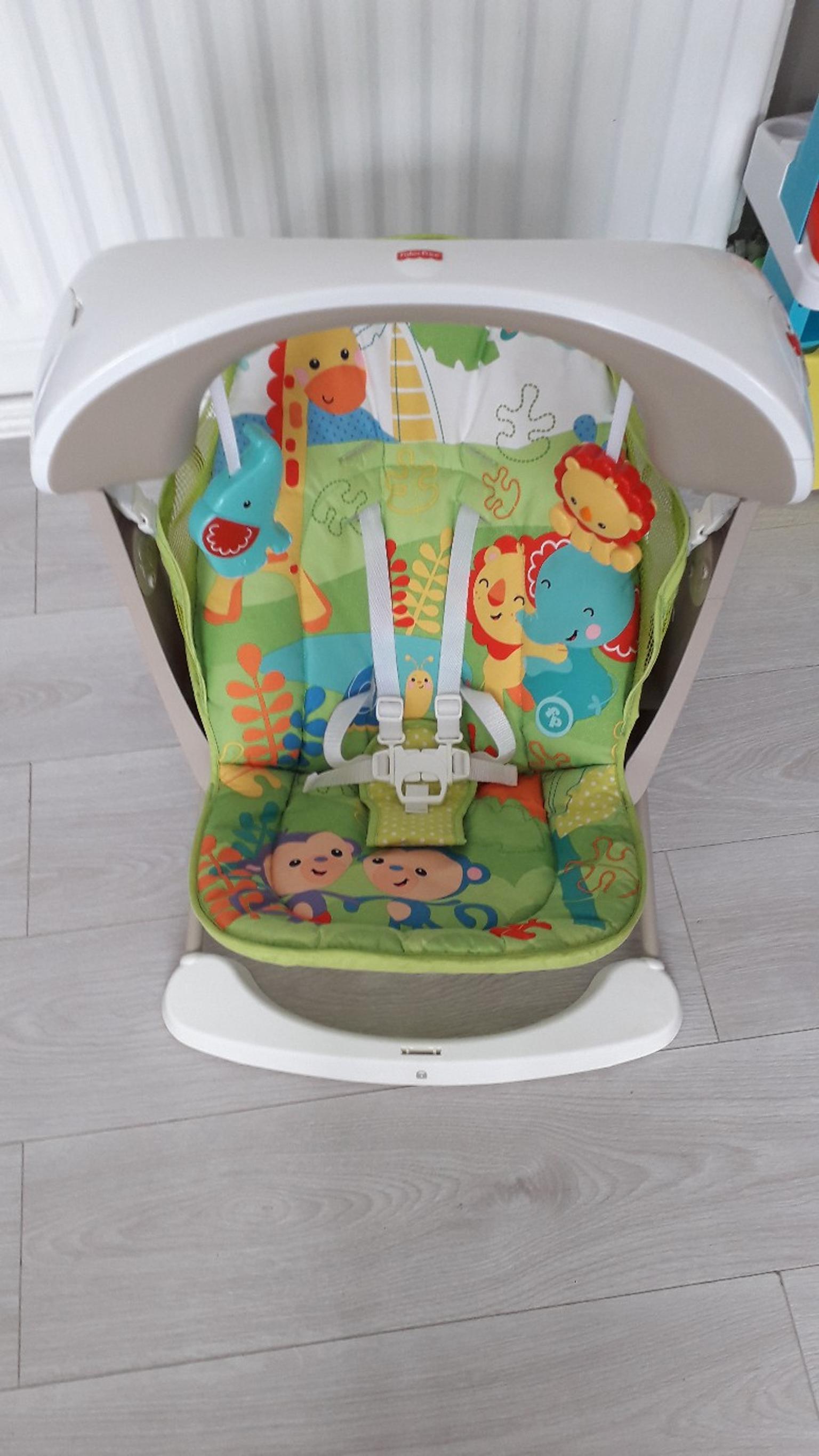 Baby Rainforest Swing Vibrating Chair In Canterbury For 15 00