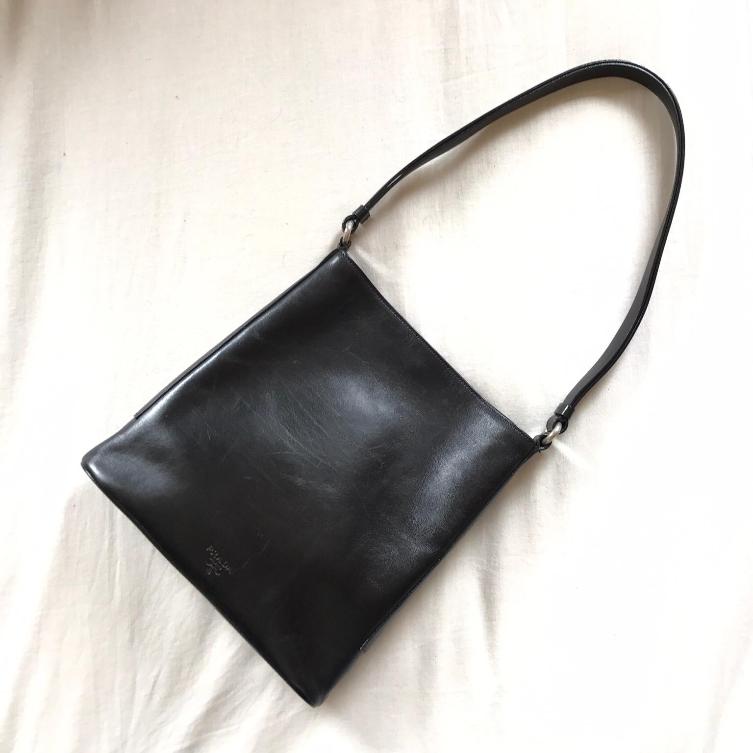 prada vintage leather bag