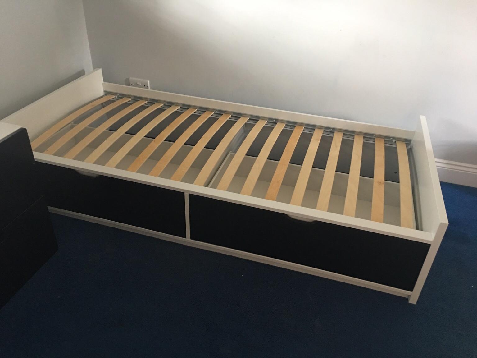 Ikea Single Bed Drawers In London Borough Of Havering For