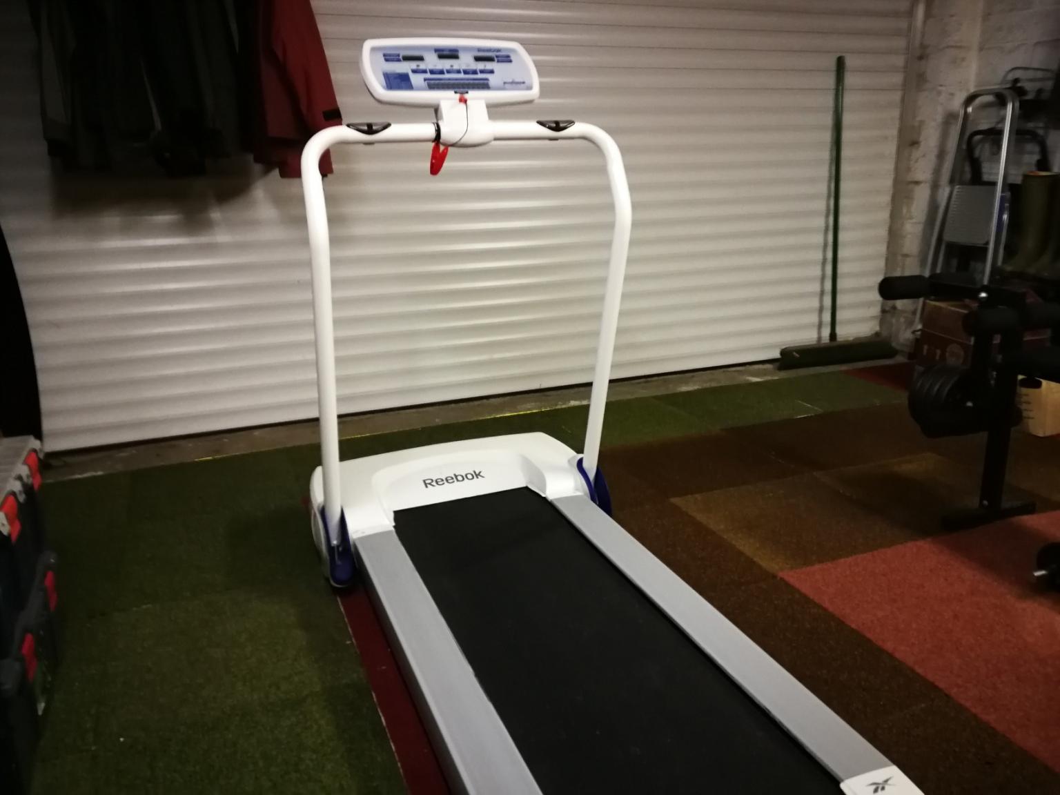 reebok electric treadmill