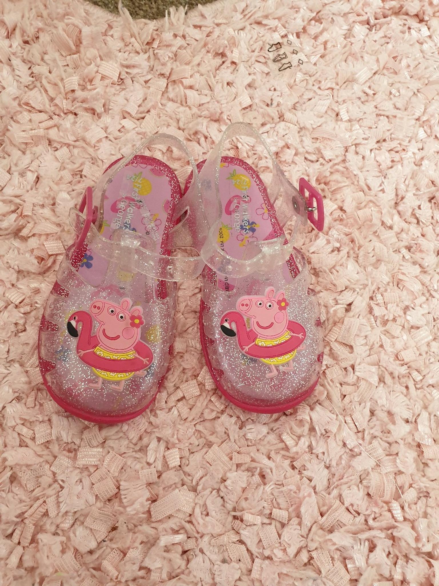 peppa pig jelly shoes asda