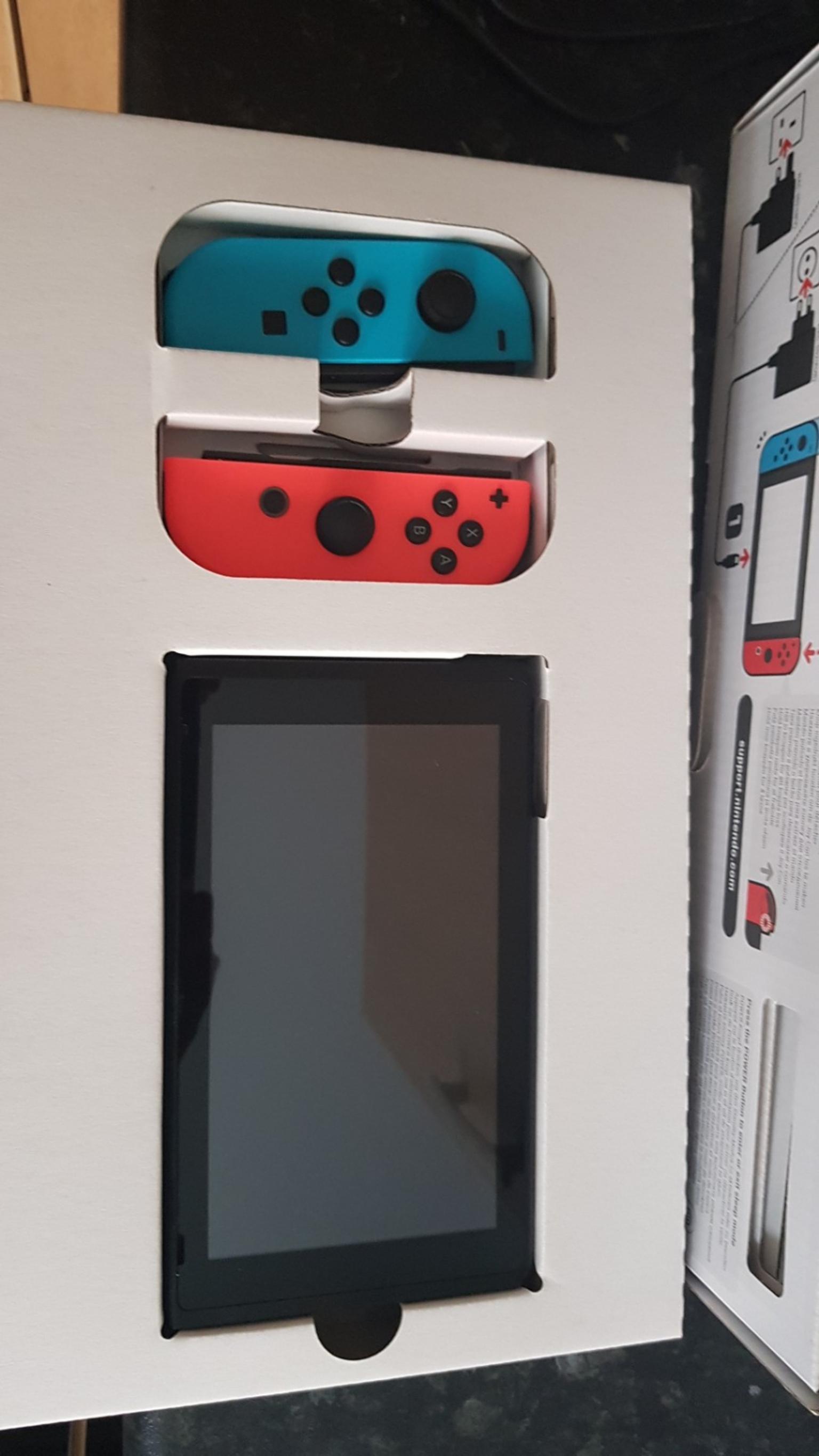 Nintendo Switch With Game And Smyths Receipt In S66 Doncaster For