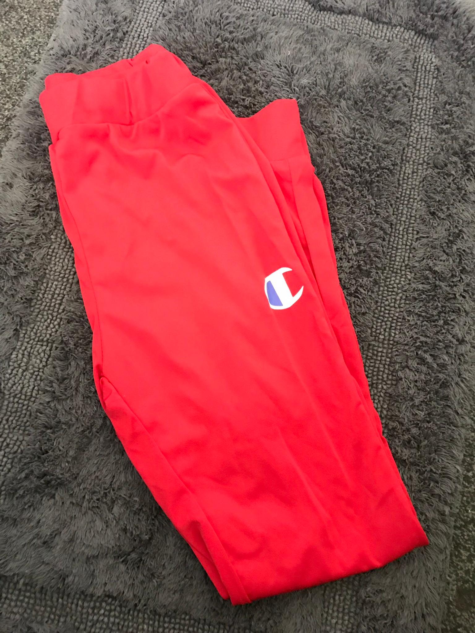 red champion tracksuit