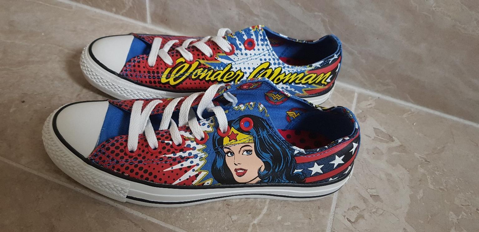 Wonder Woman DC Converse size 7 in Calderdale for £24.00 for sale | Shpock